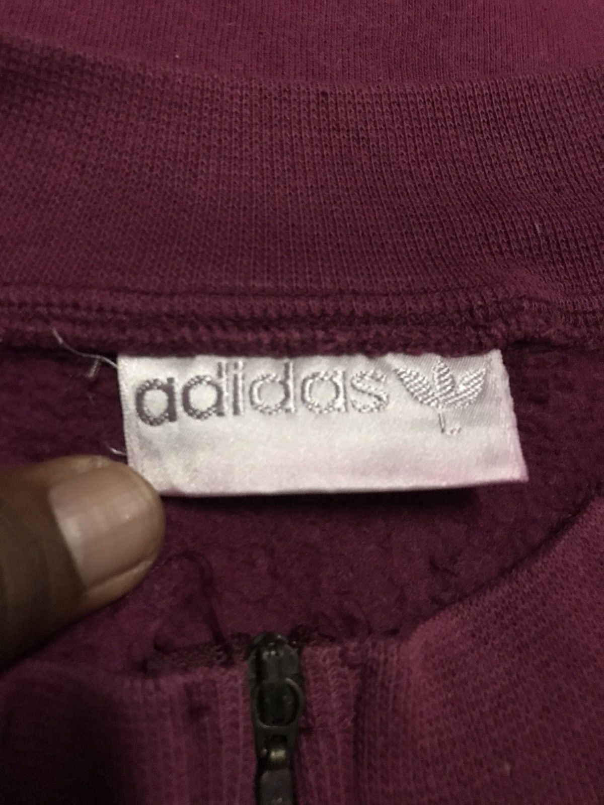 Adidas Last Drop Vintage 90s Adidas Sweatshirts Size L Size US L / EU 52-54 / 3 - 3 Thumbnail