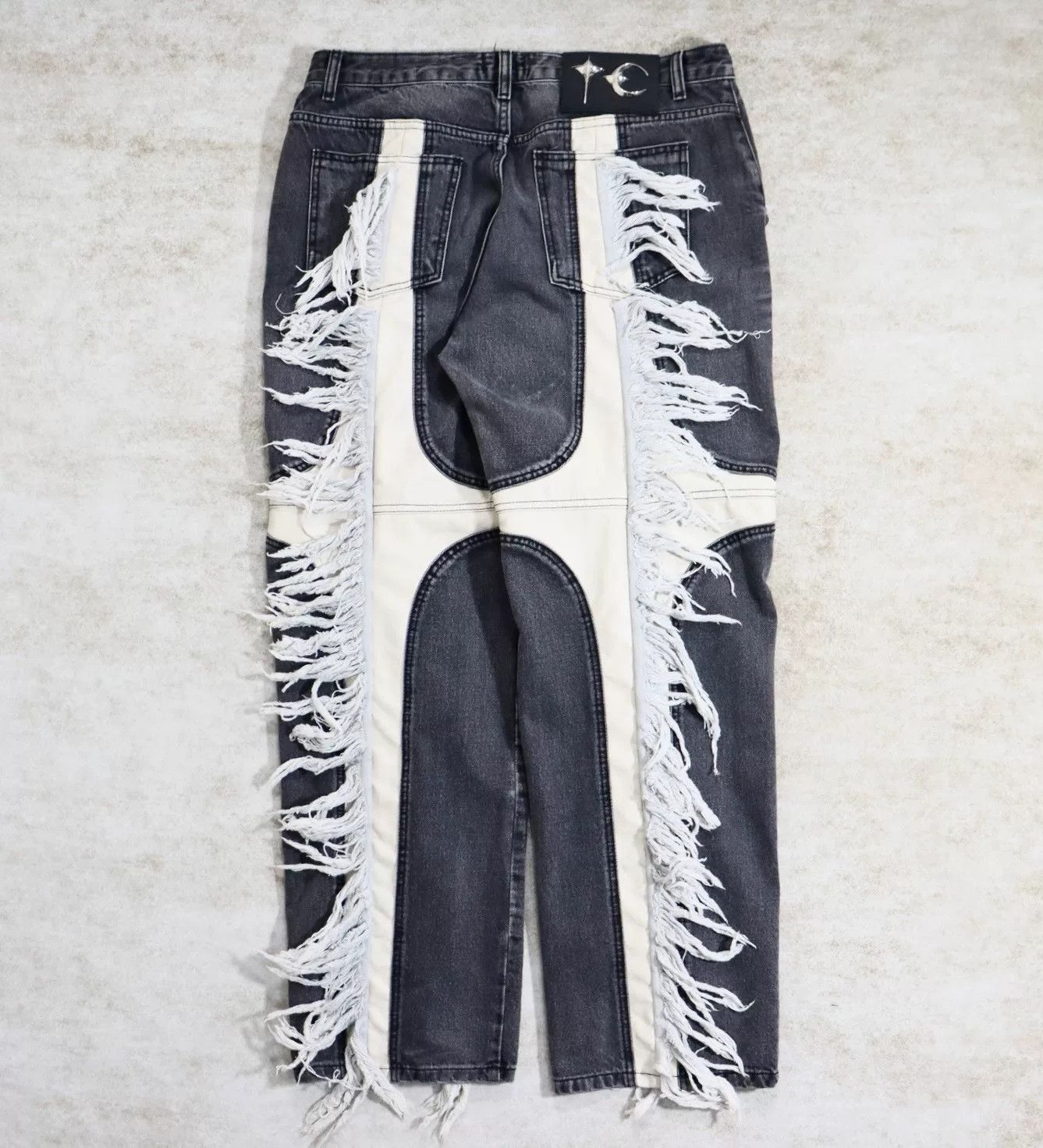 Thug Club Thug Club Frayed Denim Pants Size US 28 / EU 44 - 1 Thumbnail