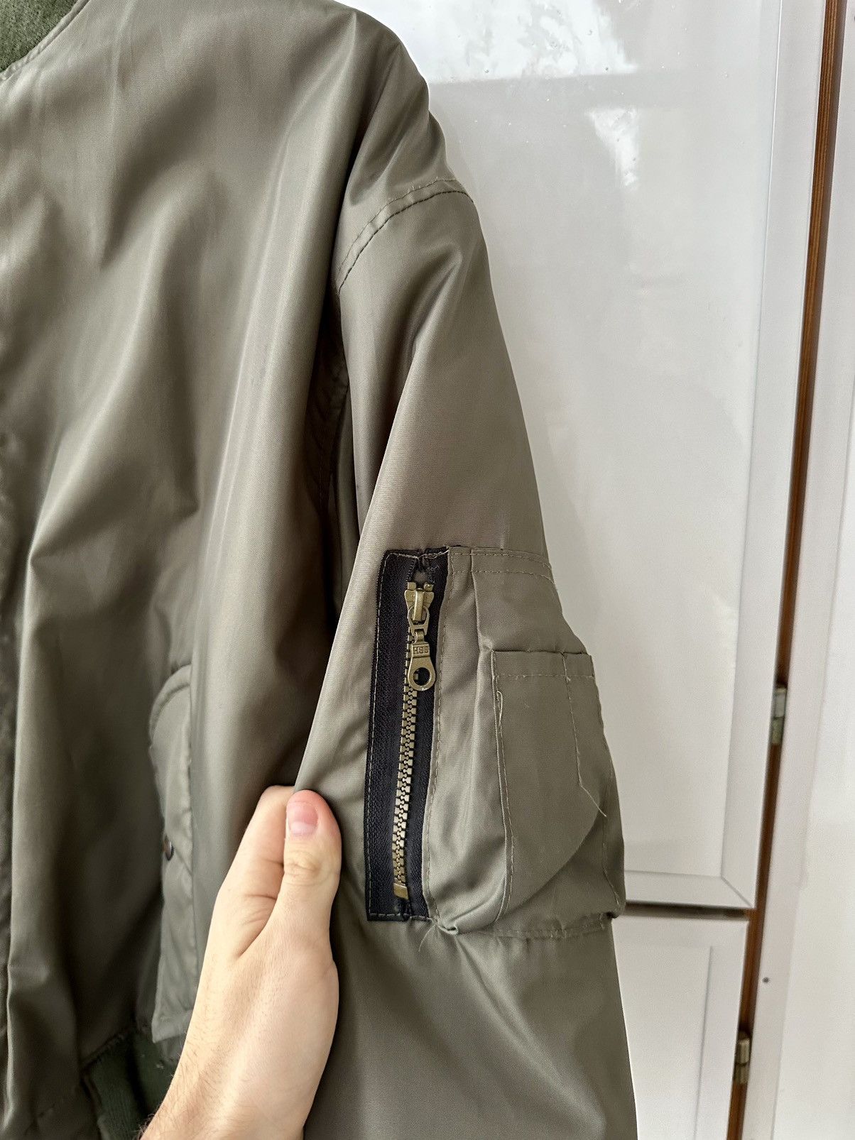 Other Vintage MA-1 Bomber Jacket Military Air Force Size US M / EU 48-50 / 2 - 8 Thumbnail