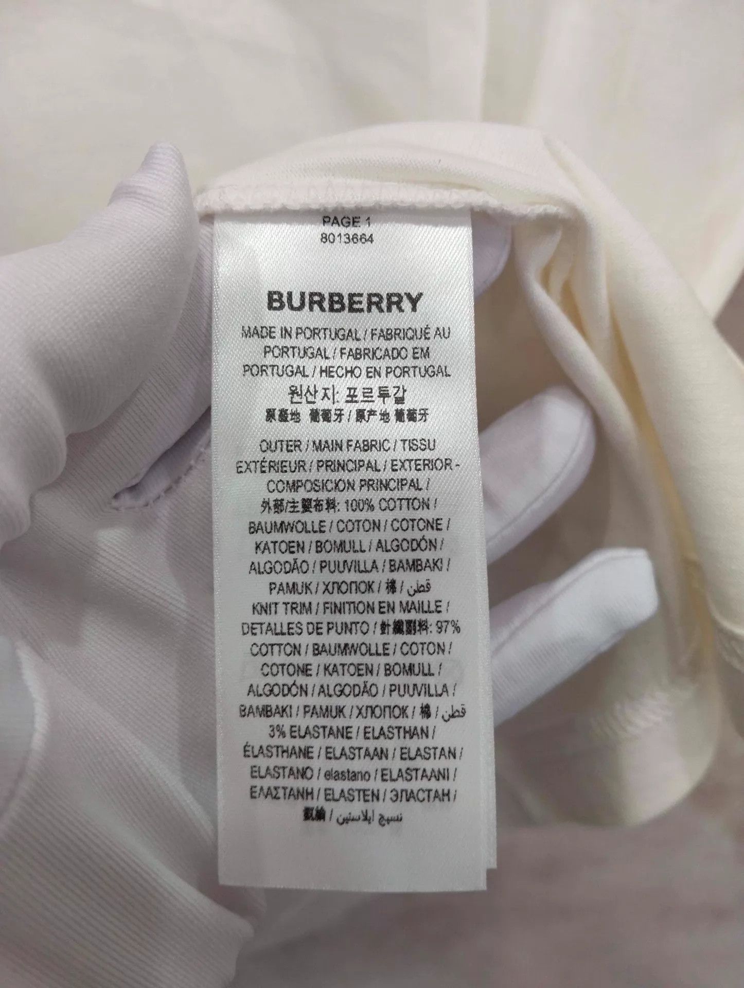 Burberry Burberry Deer Short Sleeve T-Shirt S Size US S / EU 44-46 / 1 - 5 Thumbnail