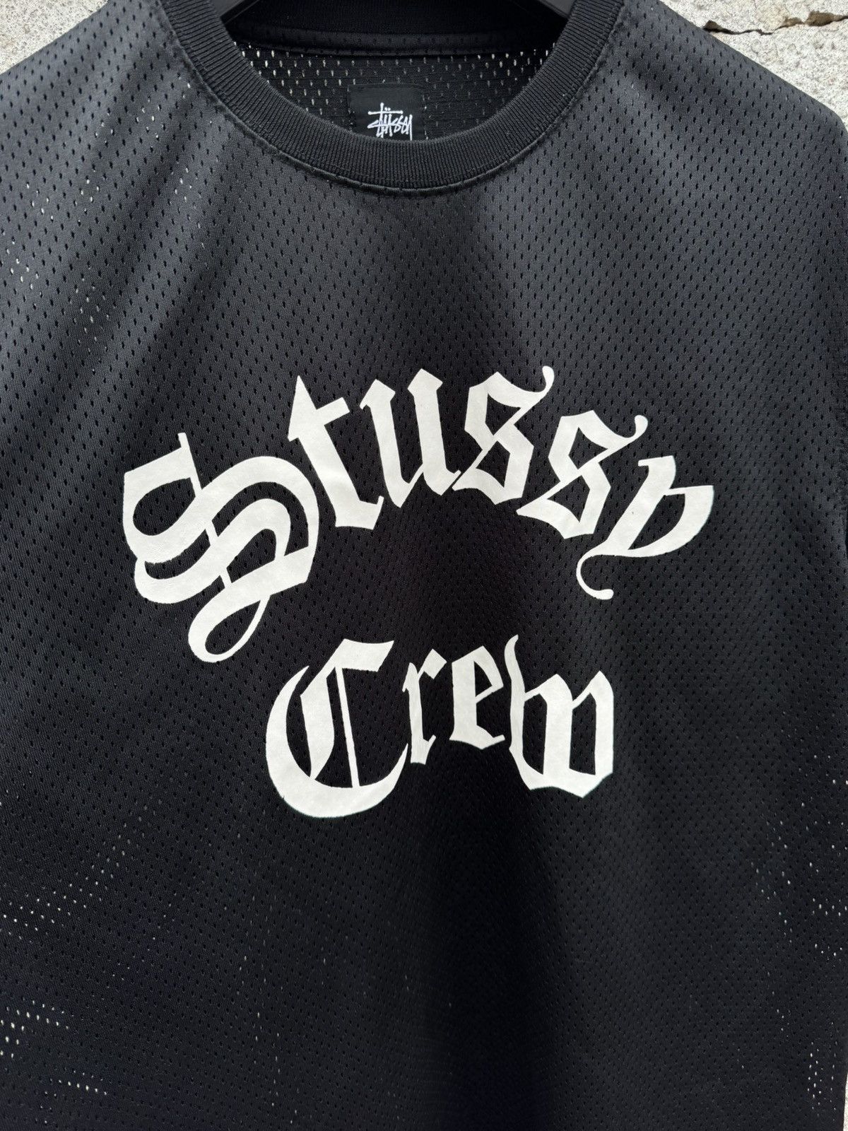 Stussy Stussy Crew Mesh Jersey Size US L / EU 52-54 / 3 - 5 Thumbnail