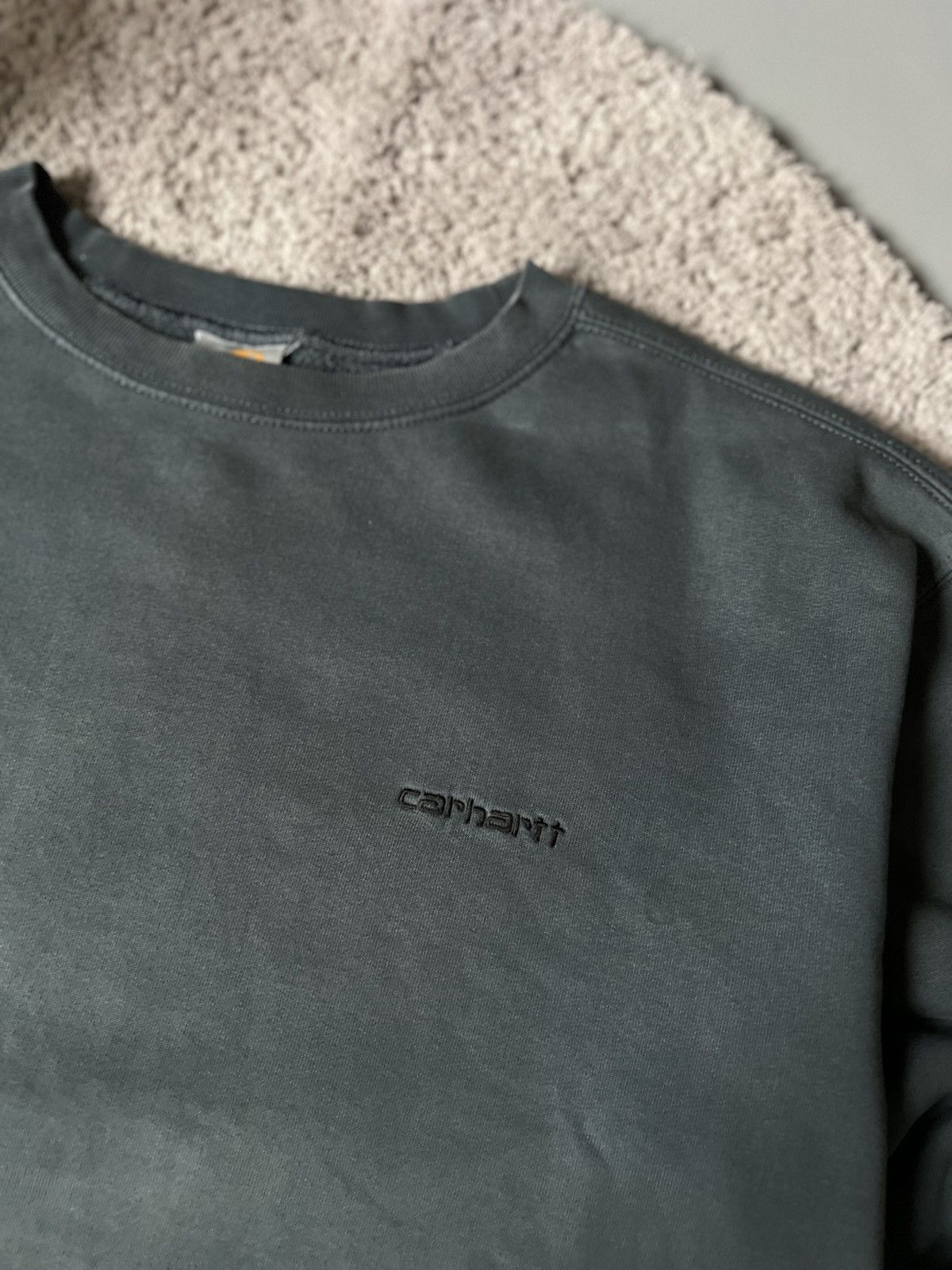 Carhartt CARHARTT VINTAGE BASIC LOGO STREETWEAR SWEATSHIRT Size US L / EU 52-54 / 3 - 3 Thumbnail