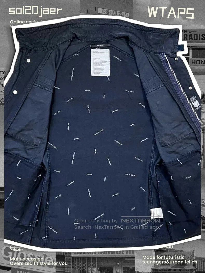 Wtaps Wtaps Colorful jacket with hidden blue Size US M / EU 48-50 / 2 - 7 Thumbnail