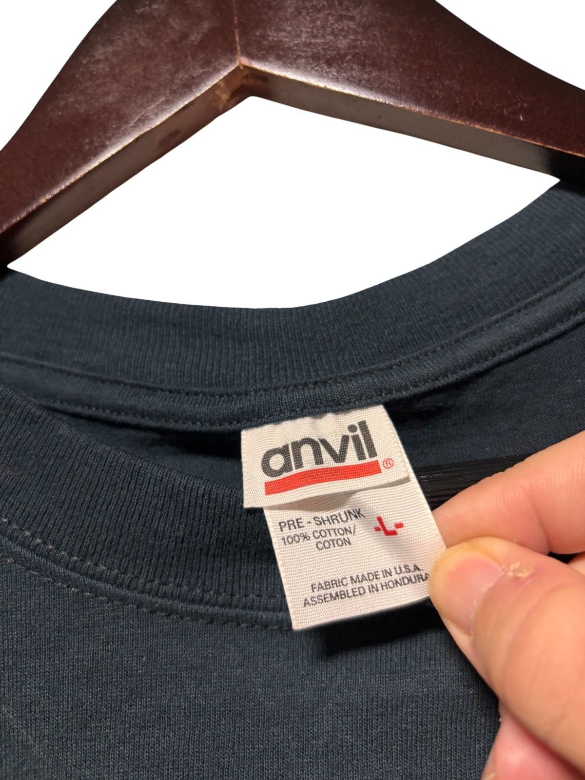 Anvil Vintage 90s Human-I-Tees Black Panther Nature T Shirt Size L Size US L / EU 52-54 / 3 - 5 Thumbnail