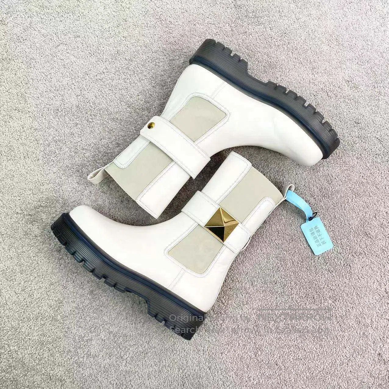 Valentino Valentino White orange boots| Size US 6.5 / IT 36.5 - 5 Thumbnail