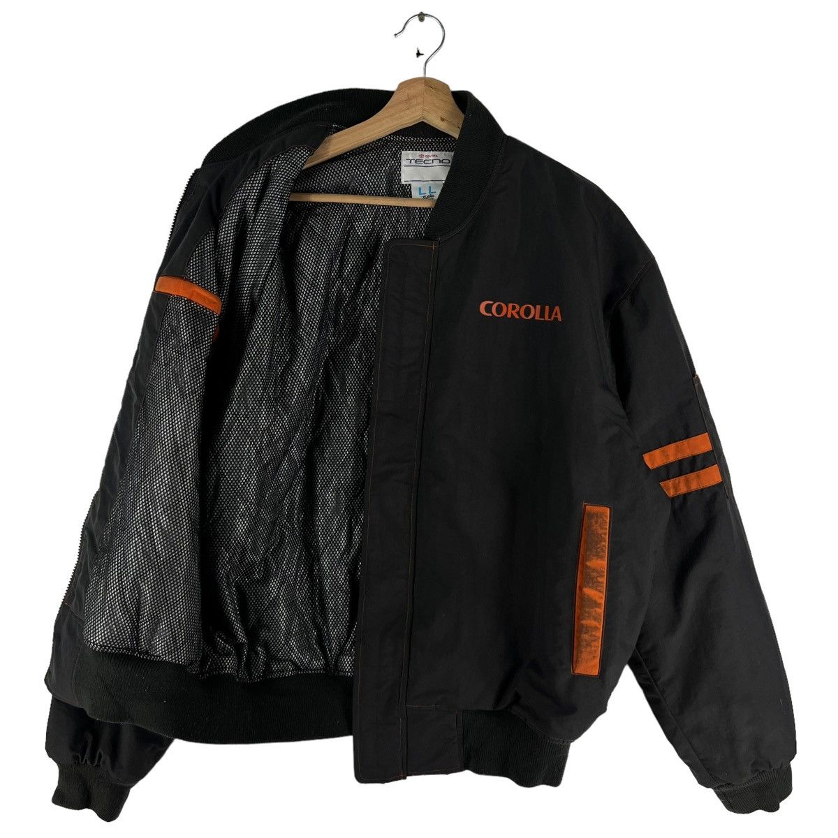 Vintage 🔥VINTAGE WORKER BOMBER JACKET TOYOTA TECNO BIG LOGO Size US L / EU 52-54 / 3 - 10 Thumbnail