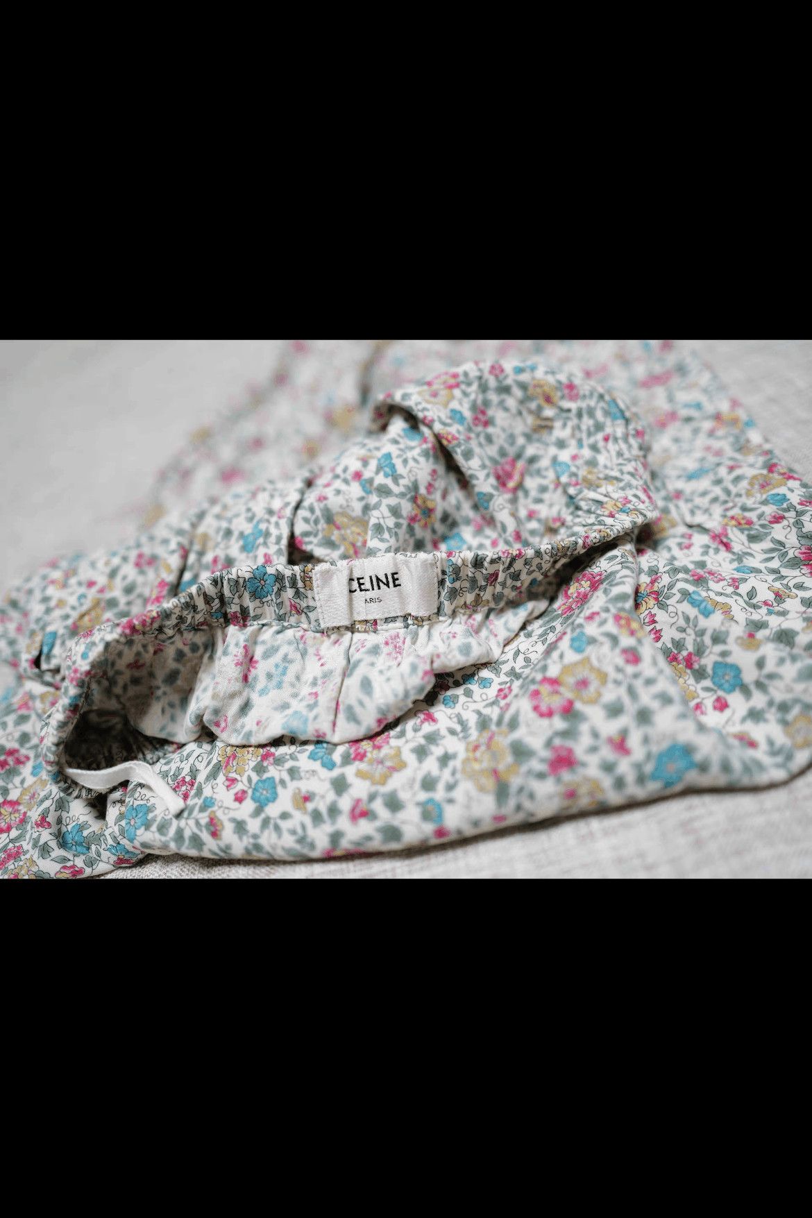 Celine Sz L Celine 21SS Flower Print Trousers Size US 32 / EU 48 - 3 Thumbnail