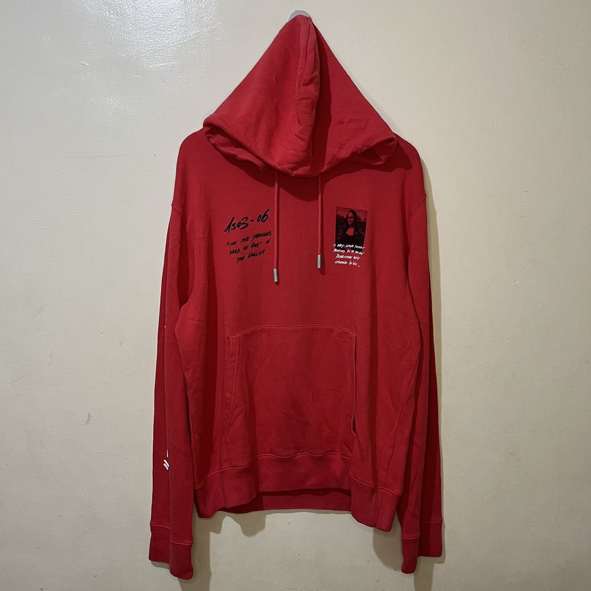 Off-White SS19 Off White - Mona Lisa Hoodie Size US XL / EU 56 / 4 - 1 Thumbnail