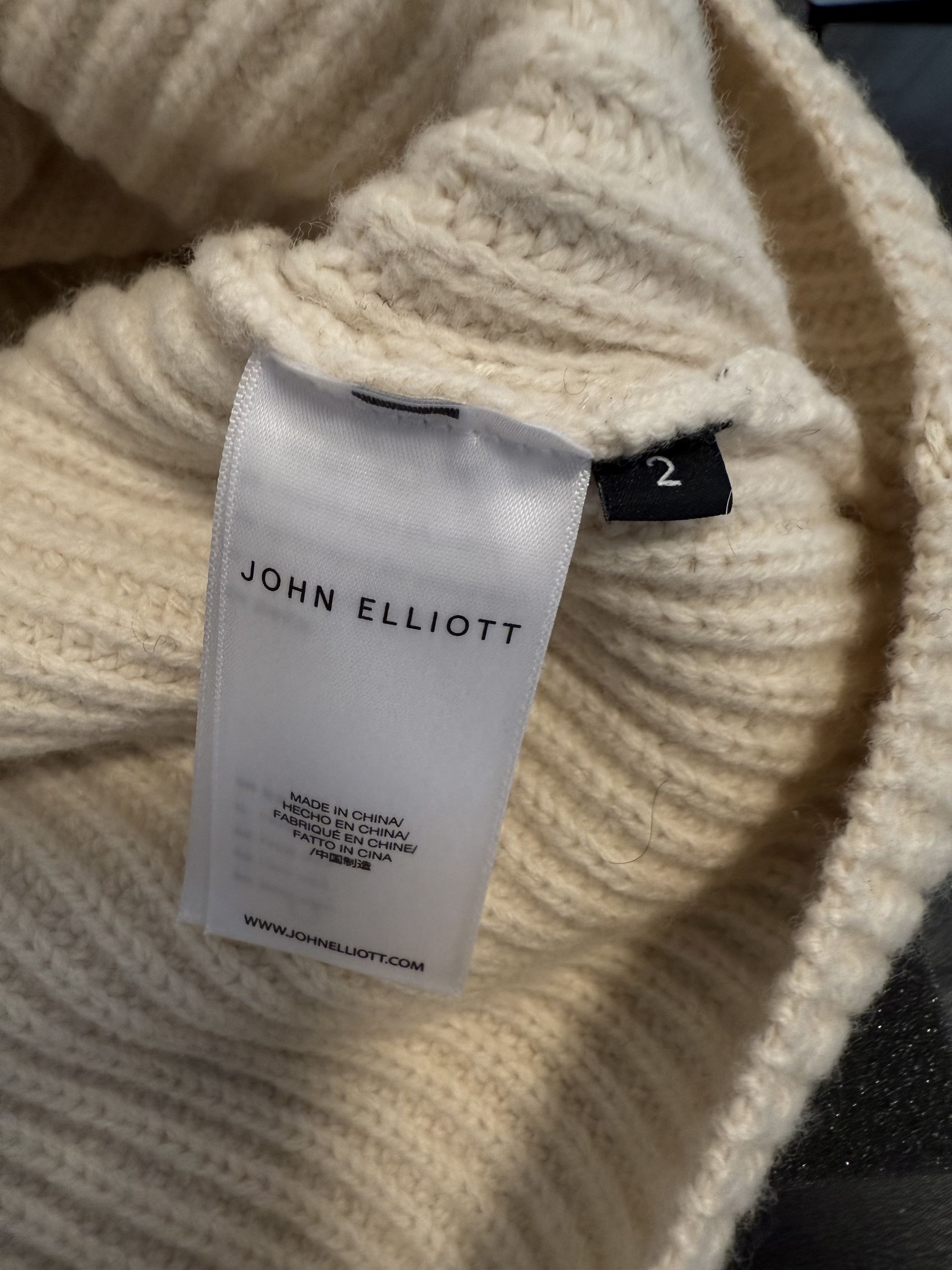 John Elliott JOHN ELLIOTT DAKOTA KNIT PONCHO HOODIE - M Size US M / EU 48-50 / 2 - 7 Thumbnail