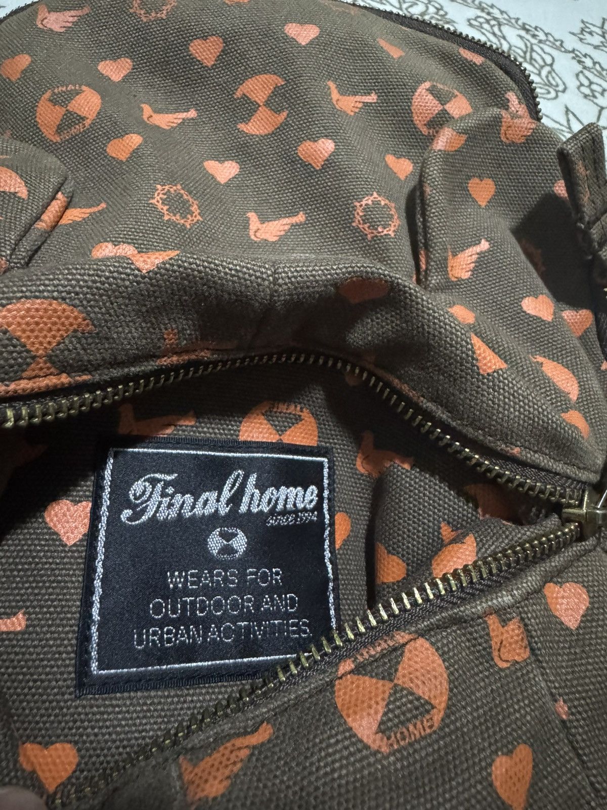 Final Home × Issey Miyake AOP Final Home Iconic Logo Bear Small Backpack Size ONE SIZE - 7 Thumbnail
