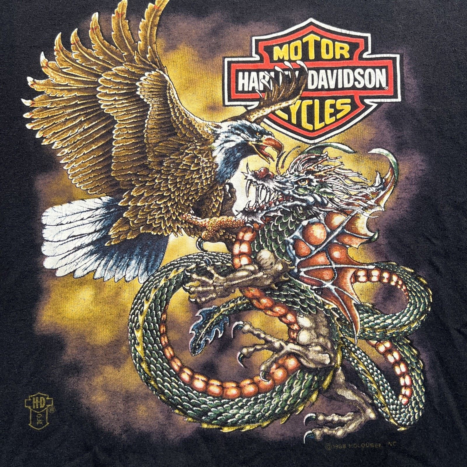 & Other Stories Vintage 88 Harley-Davidson Eagle Snake Battle XL 3D Emblem Size US XL / EU 56 / 4 - 3 Thumbnail