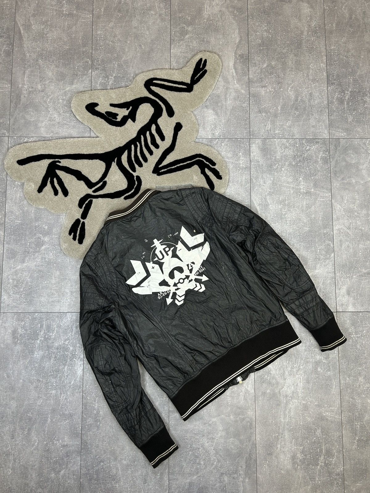 Diesel × Vintage Mens Vintage Diesel Project jacket y2k streetwear rare Size US L / EU 52-54 / 3 - 1 Thumbnail