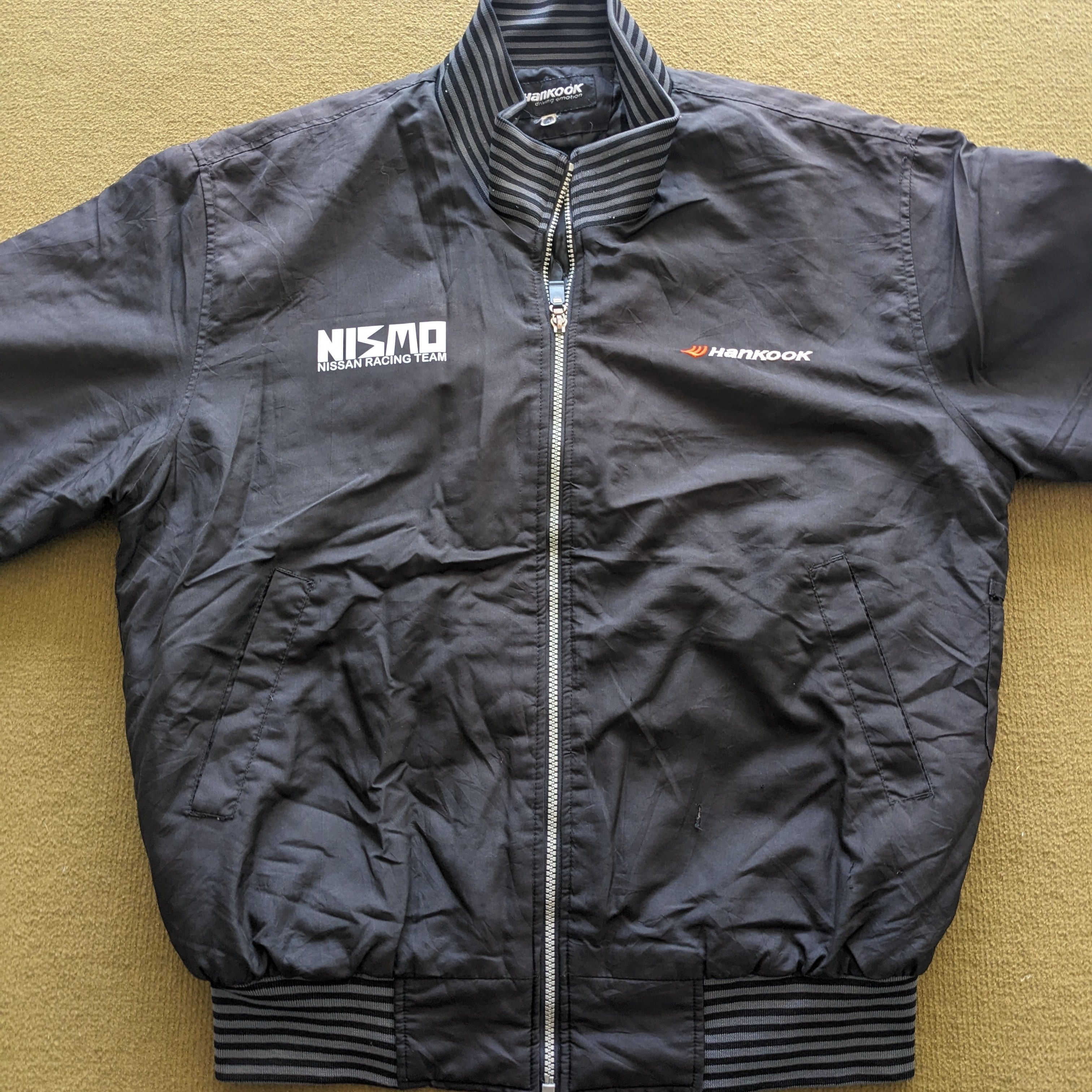 Japanese Brand Vintage Hankook x NISMO NISSAN RACING Uniform Custom Jacket Size US L / EU 52-54 / 3 - 3 Thumbnail