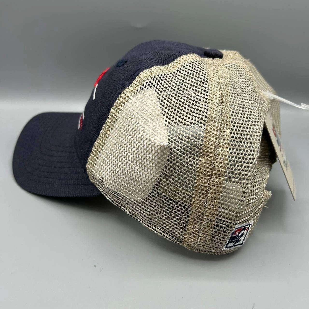 The Game Vintage SMU Mustangs NCAA Trucker Hat Men The Game Snap Back Size ONE SIZE - 6 Thumbnail