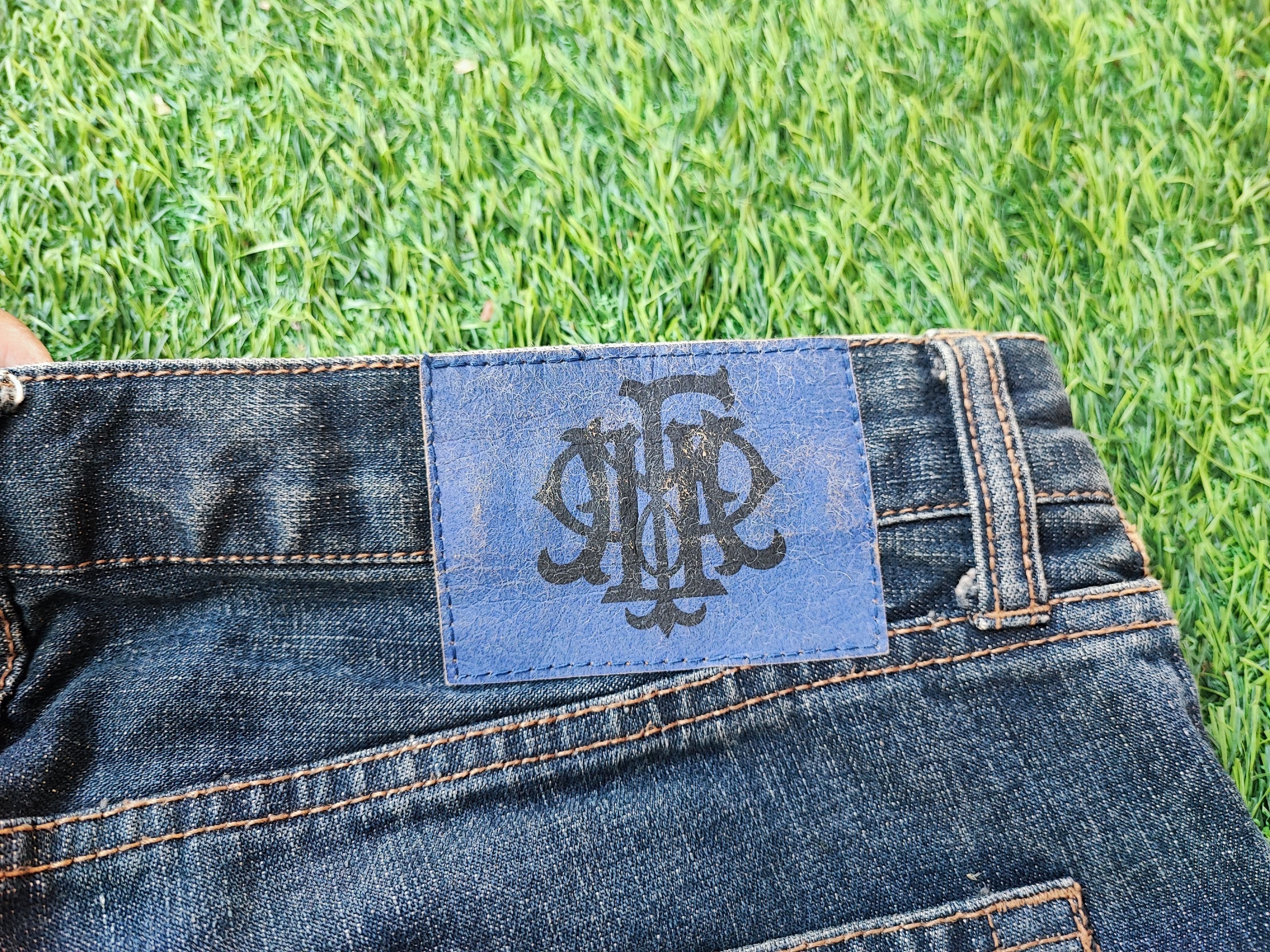 Kapital Ppfm vintage y2k grunge faded blue skater baggy jeans Size US 30 / EU 46 - 13 Thumbnail