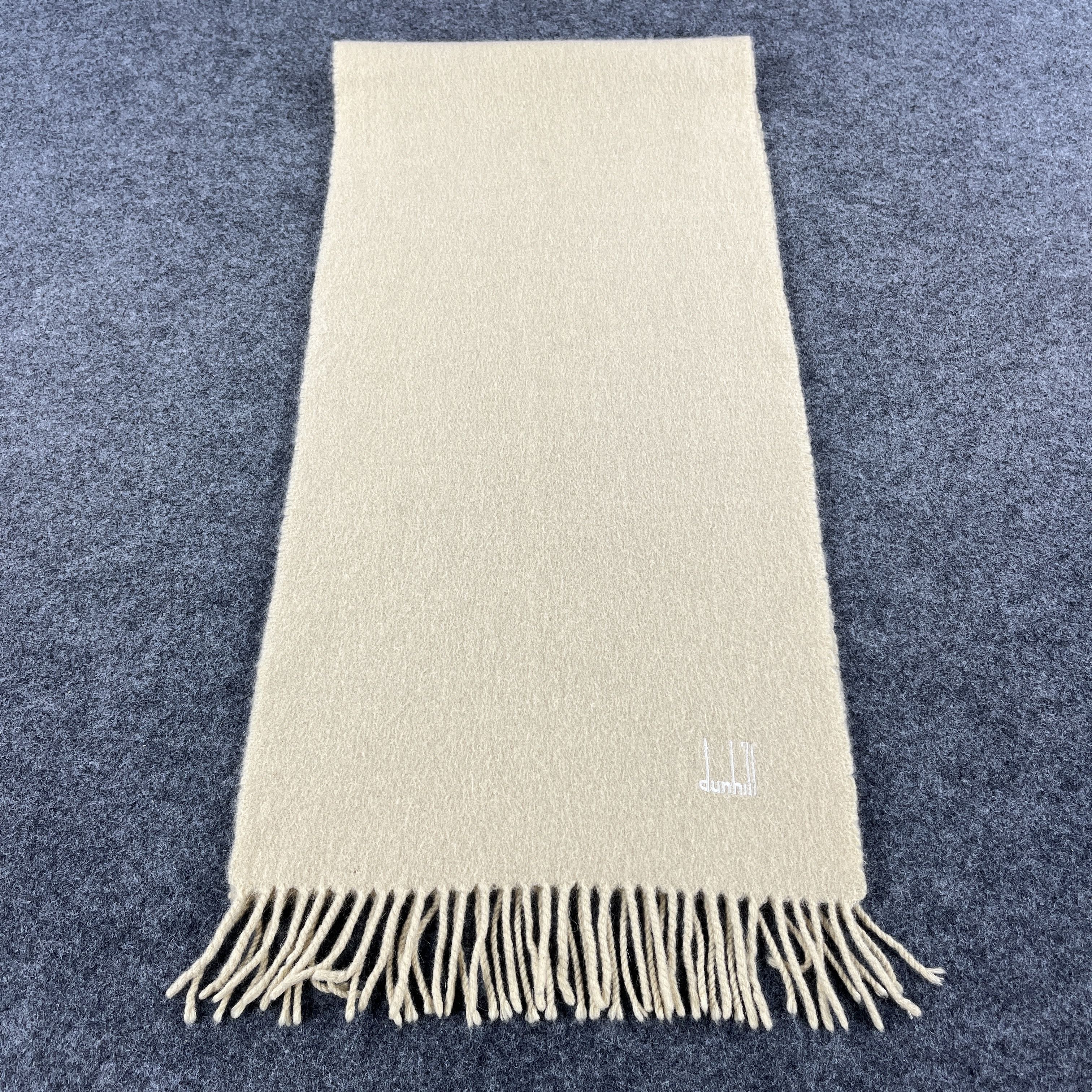 Vintage Vintage Dunhill Scarf / Muffler / Neckwear T1379 Size ONE SIZE - 1 Thumbnail
