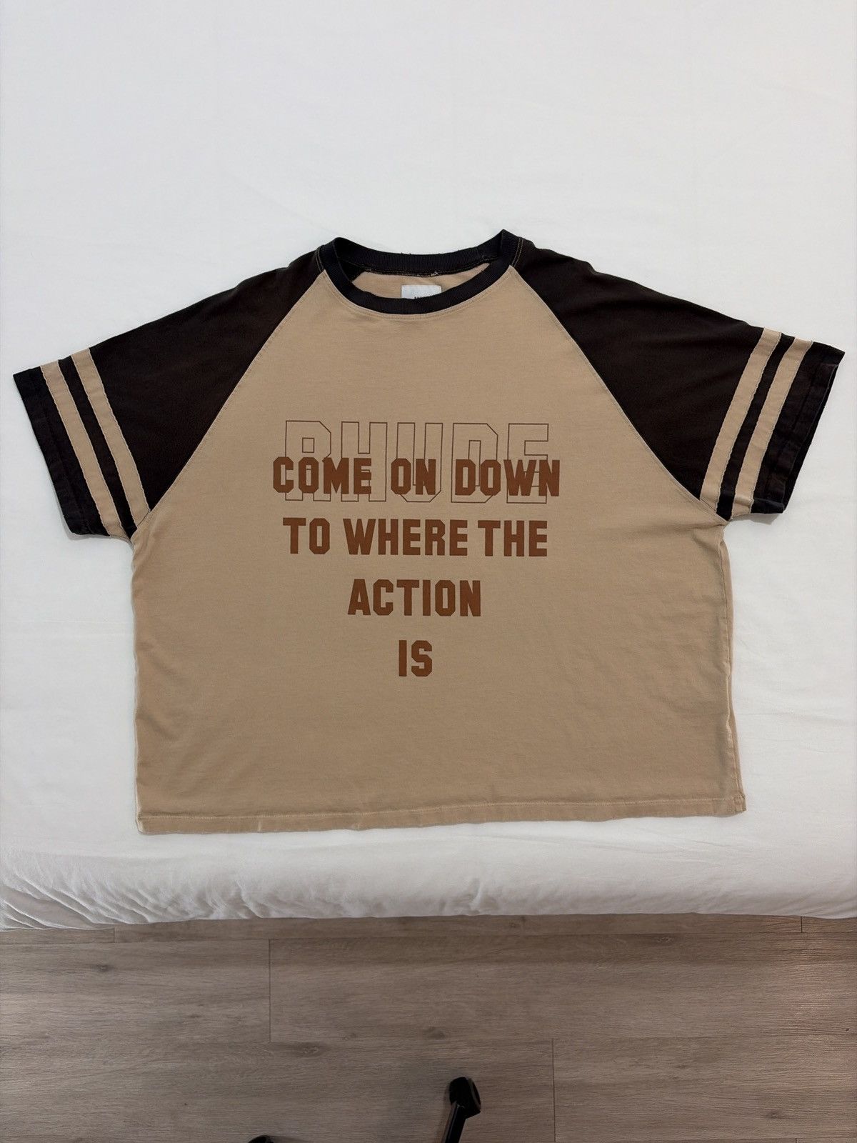 Rhude Rhude Come On Down To Where The Action Is Tee Size US XXL / EU 58 / 5 - 1 Thumbnail