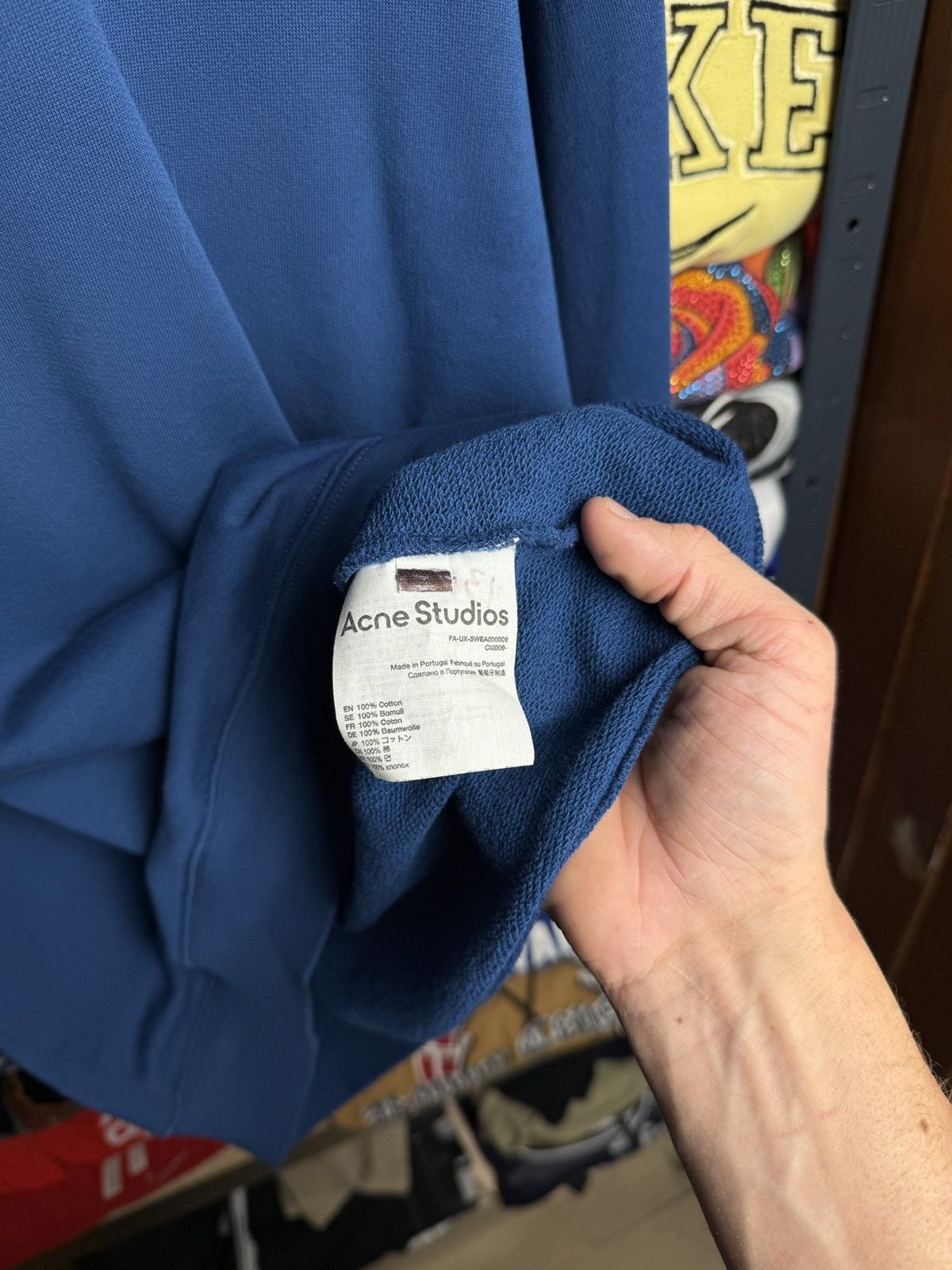 Acne Studios Crazy Acne Studios Hoodie with Face Logo Size US M / EU 48-50 / 2 - 9 Thumbnail