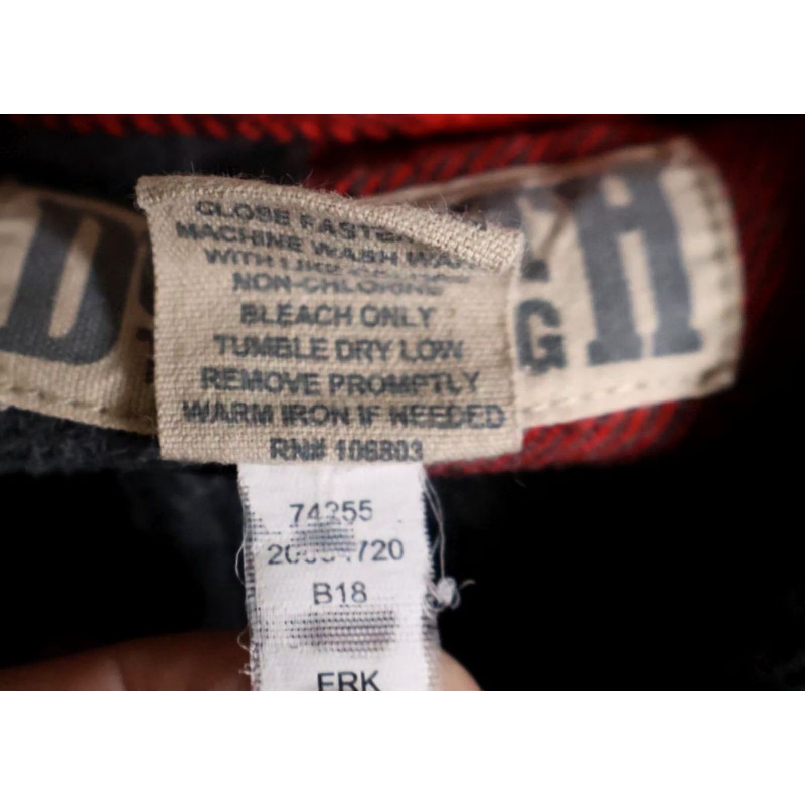 Vintage Duluth Fleece Lined Flannel Jacket Men 2XL Red Black Gray Snap Button Heavy Workwear Casual Modern Plaid Jacket Mens Size US XXL / EU 58 / 5 - 4 Thumbnail