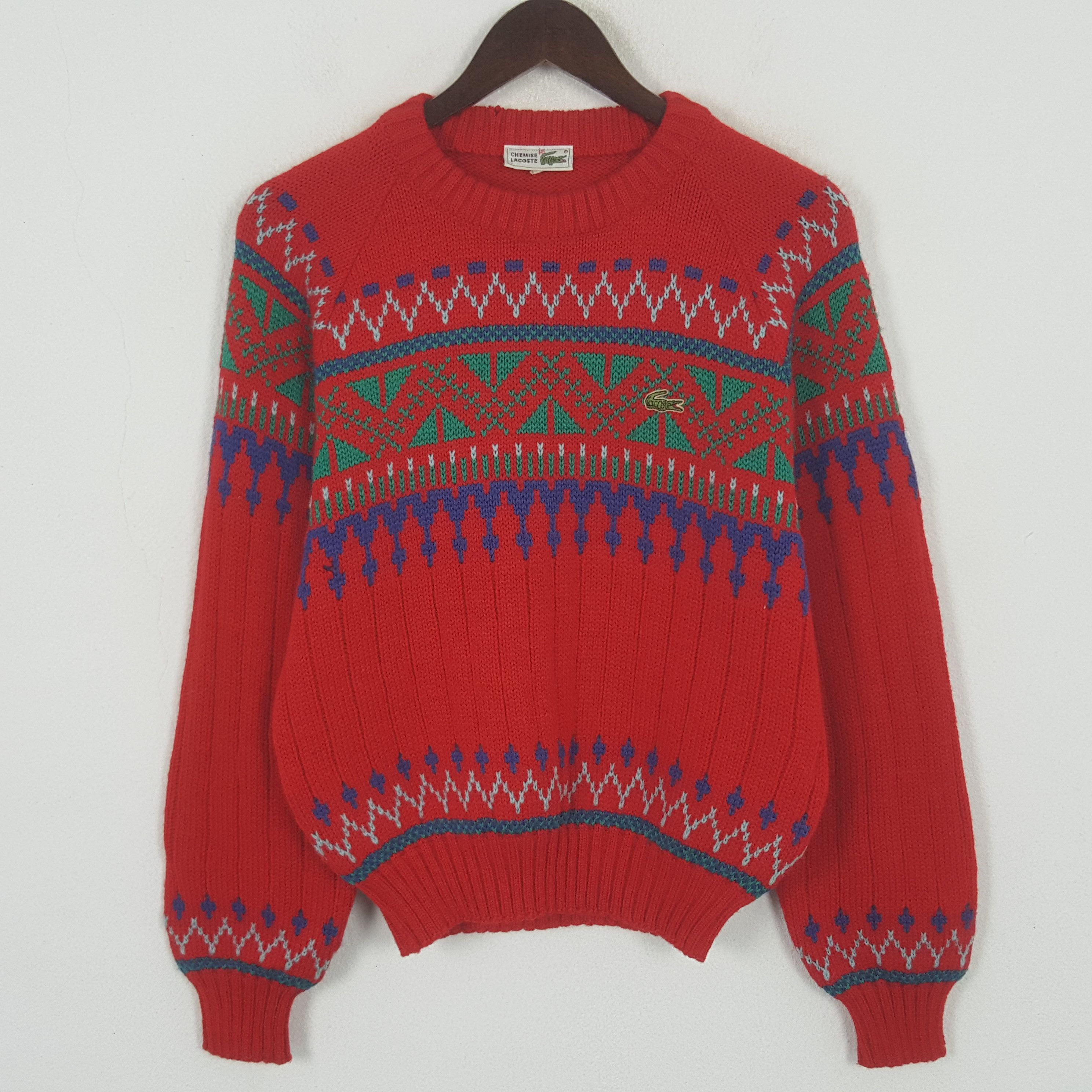 Polo Ralph Lauren Vintage Chemise Lacoste Knitwear Sweatshirt Size M / US 6-8 / IT 42-44 - 1 Thumbnail