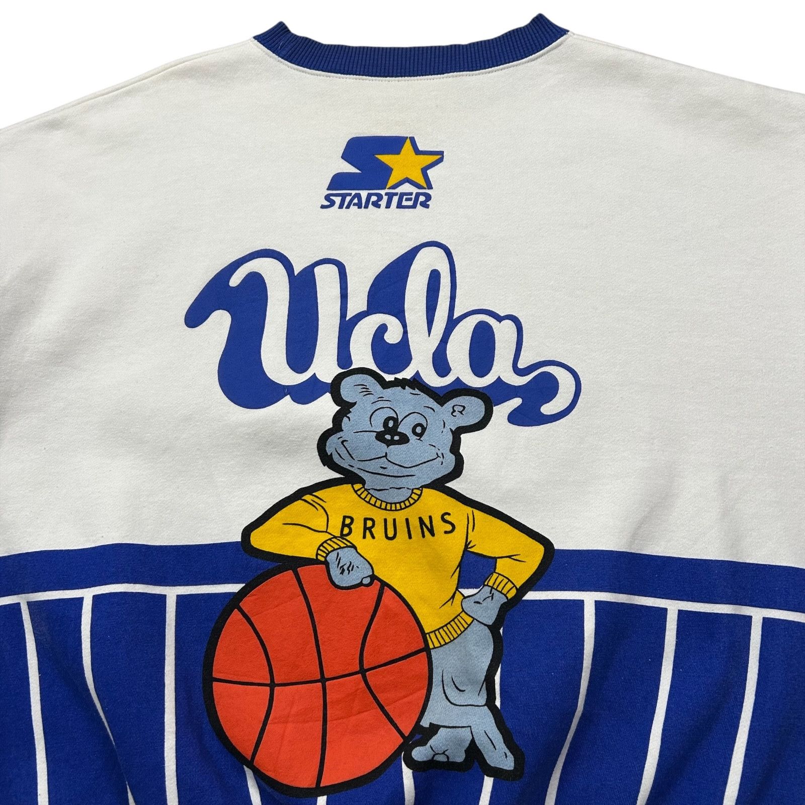 NCAA VTG 80s 90s UCLA BRUINS STARTER AOP SWEATSHIRT Size US L / EU 52-54 / 3 - 4 Thumbnail