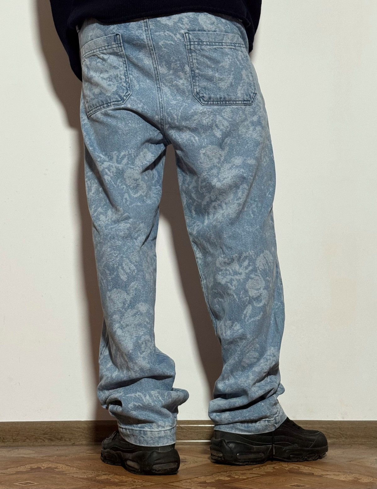 Jaded London Jaded London Flowers Skater Fit Light Blue Jeans y2k Size US 32 / EU 48 - 3 Thumbnail