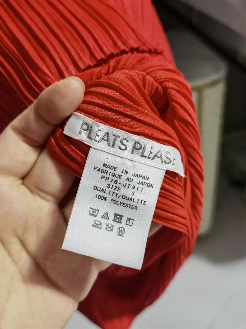 Issey Miyake issey miyake size:3 Red dress 2505-Nextarrow Size XXS / US 00 / IT 34 - 3 Thumbnail