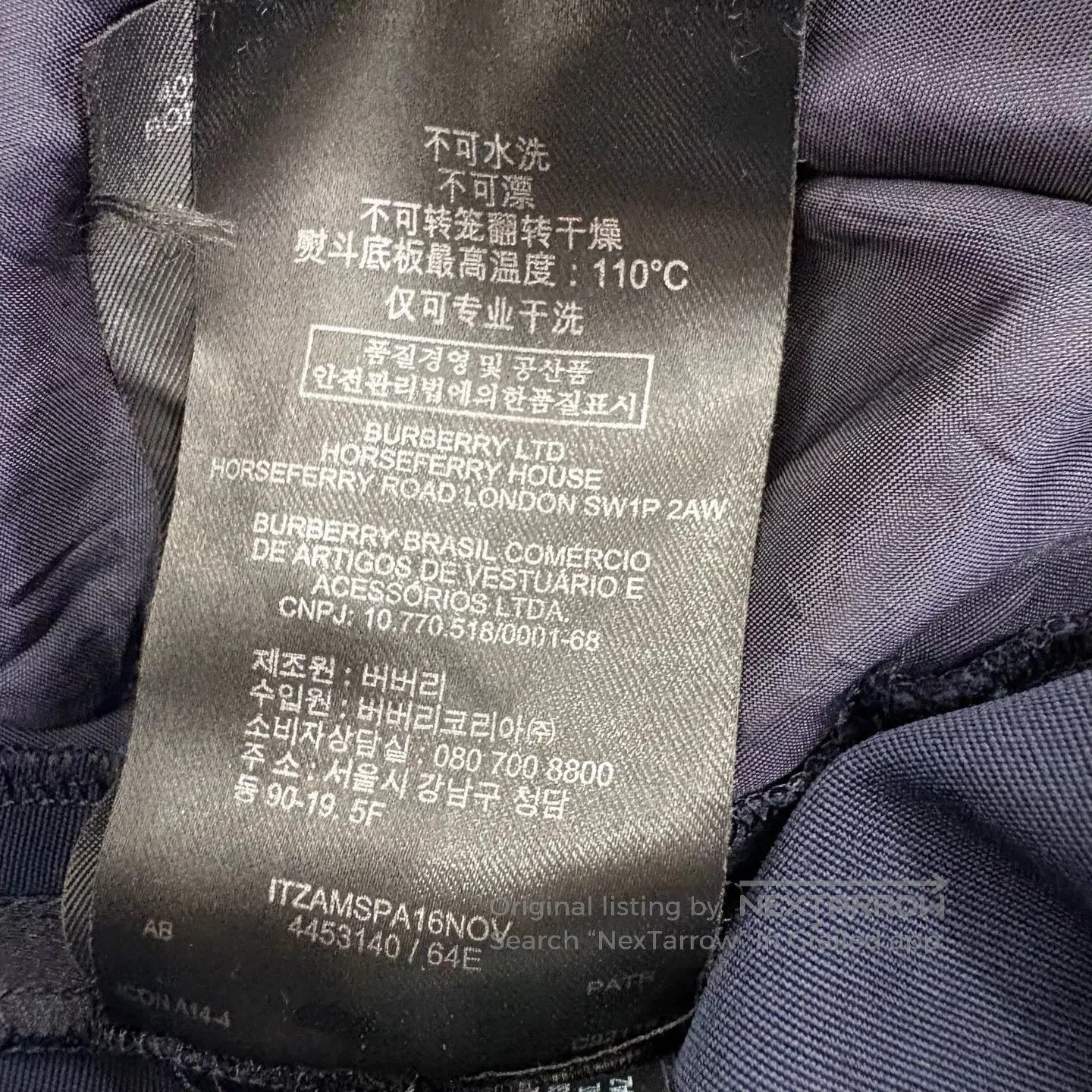 Burberry Burberry Wool Business Plain Color Casual Pants Size US 30 / EU 46 - 5 Thumbnail