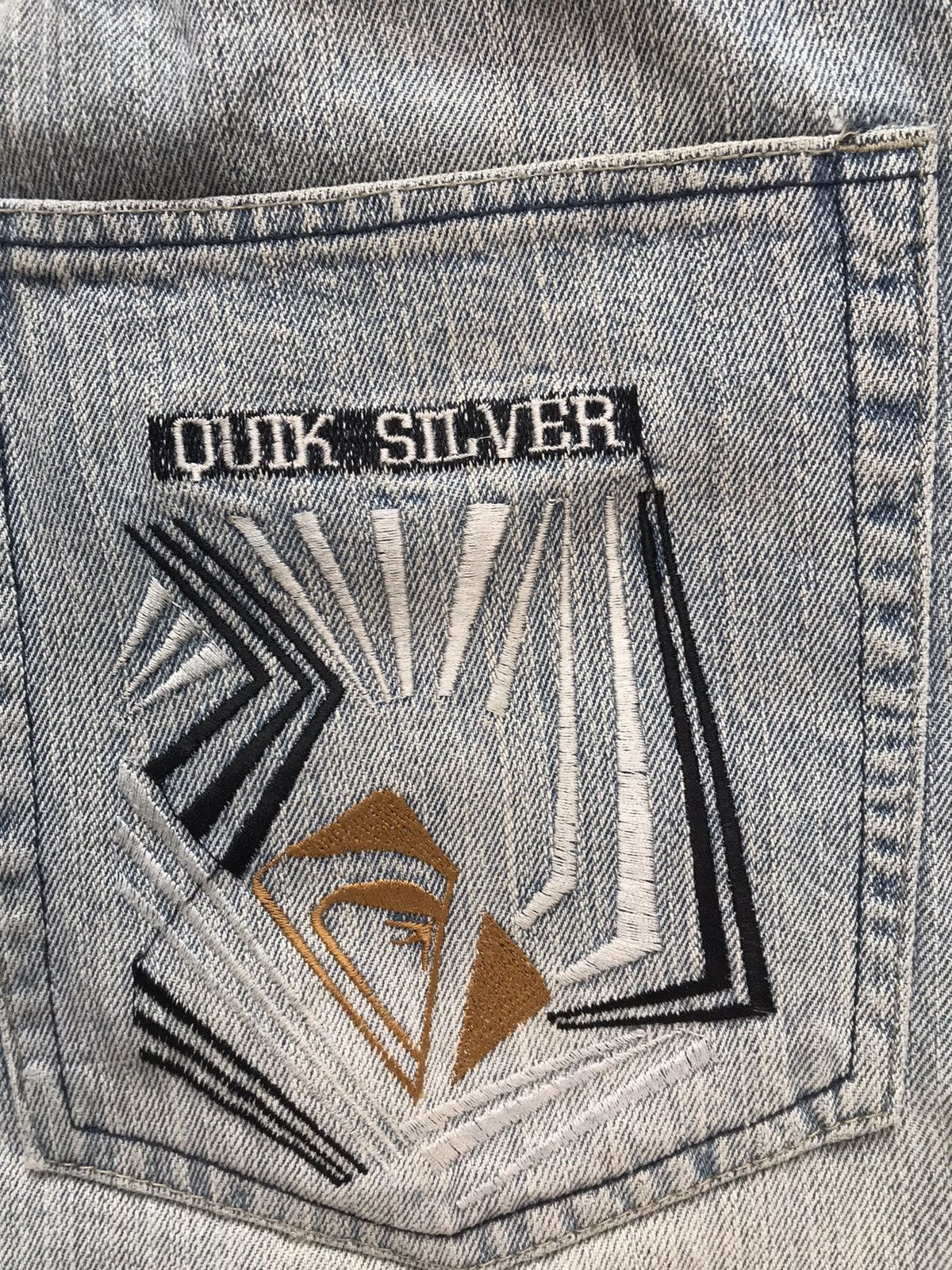 Dickies × Vintage Vintage quick silver SpellOut jort Size US 36 / EU 52 - 9 Thumbnail