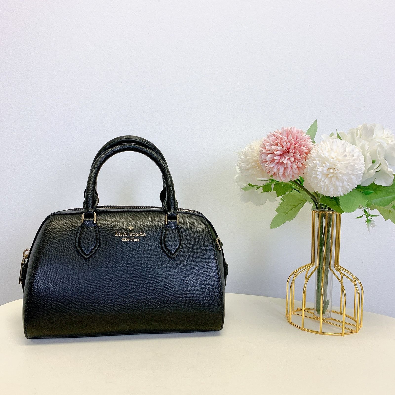 Kate Spade Kate Spade KF493 Madison Saffiano Leather Duffle Crossbody Size ONE SIZE - 2 Thumbnail
