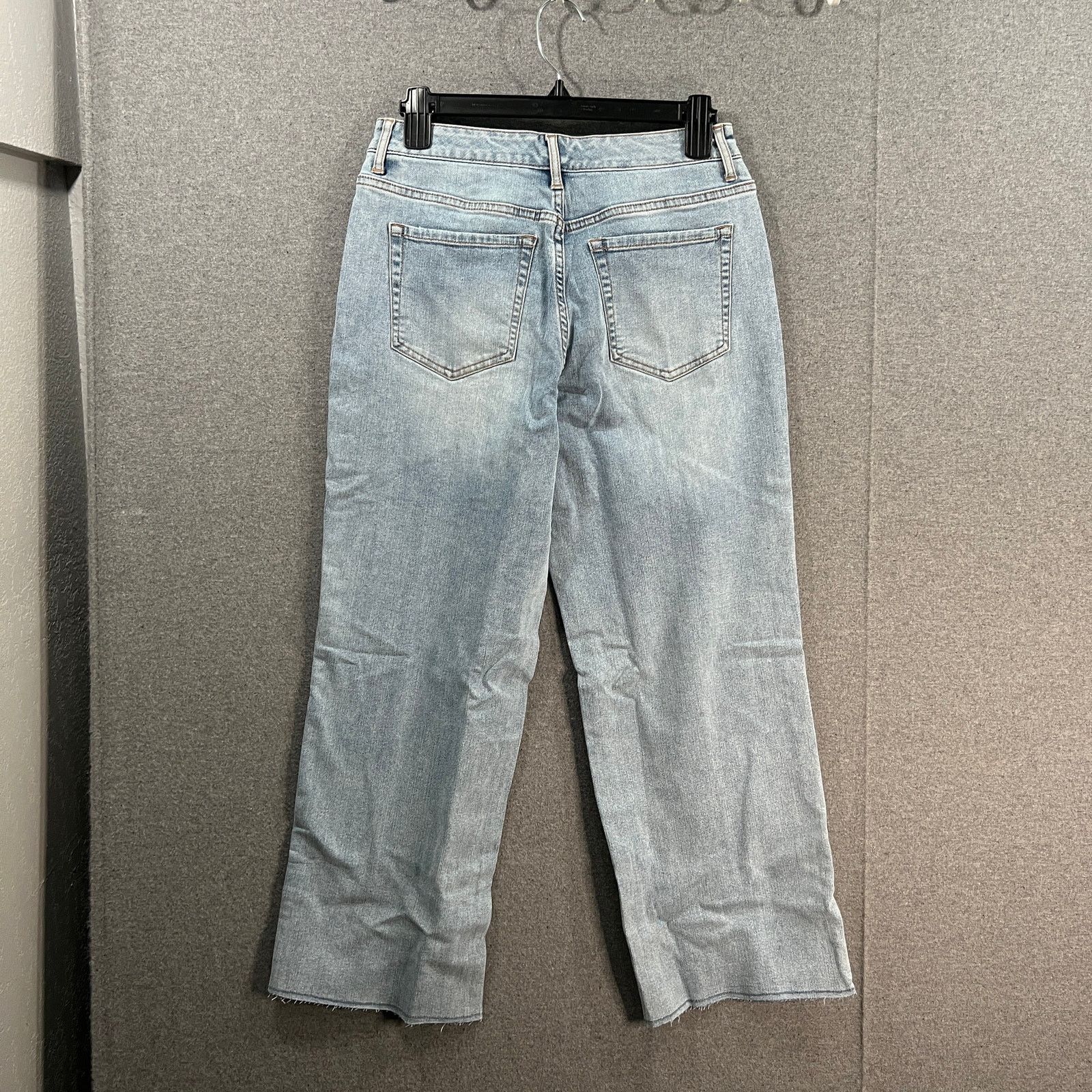 Other LOGO by Lori Goldstein Tall Wide Leg Jeans with Button Fly Size 27" / US 4 / IT 40 - 2 Thumbnail