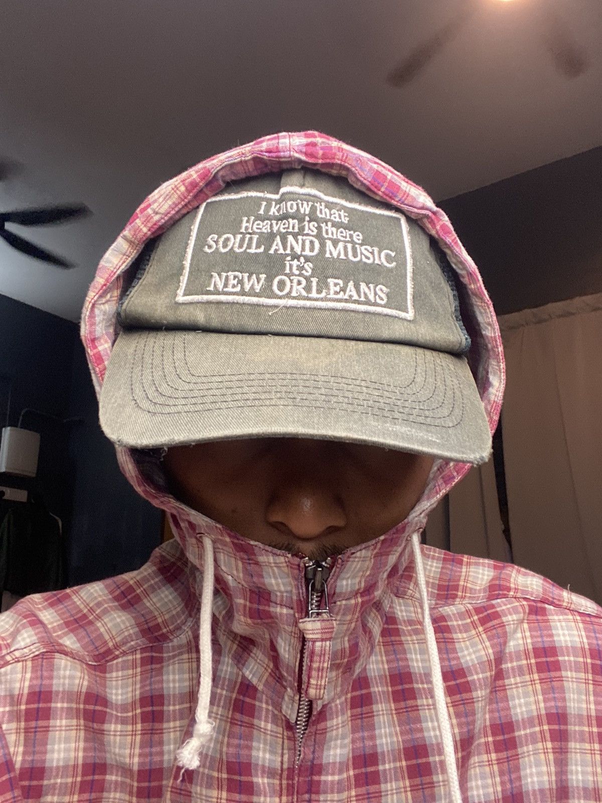 Vintage Vtg 90s Soul Music New Orleans Distressed Snapback Trucker Size ONE SIZE - 5 Thumbnail