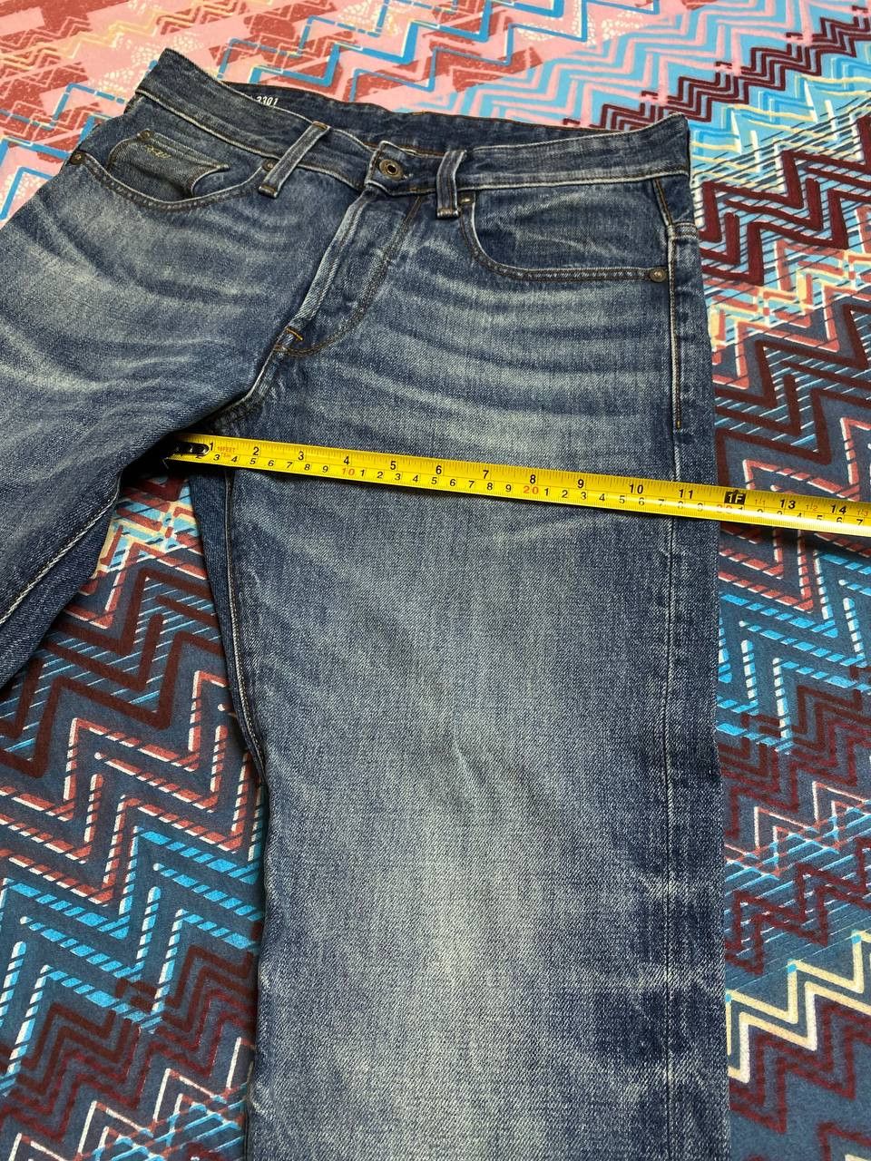 G-Star G-Star Raw Denim pants tapered vintage logo jeans Y2K 3301 Size US 29 - 14 Thumbnail