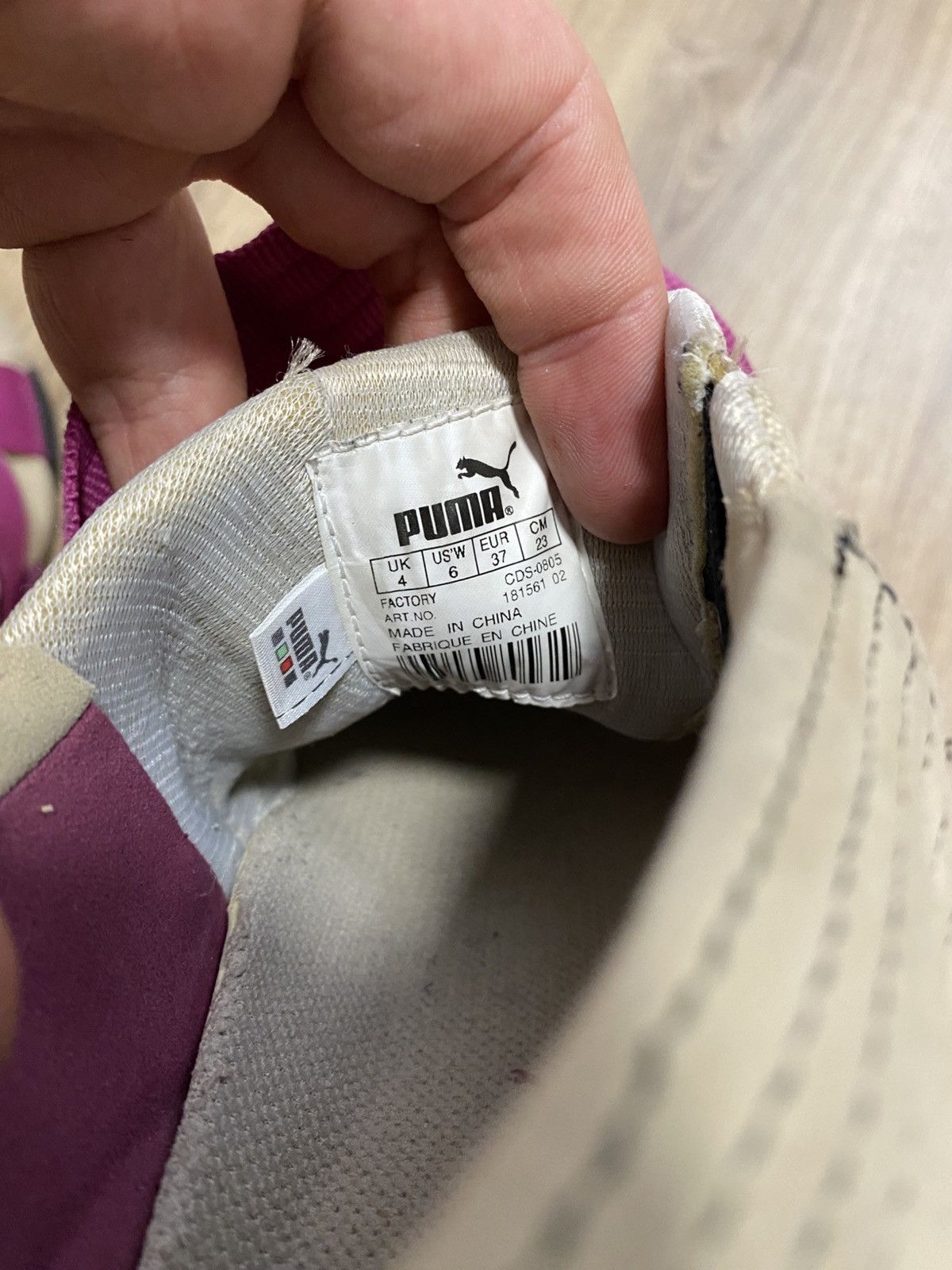 Puma Rare Puma Speed Cat Japanese Velcro Shoes US 6 Eur 37 Size US 6 / IT 36 - 4 Thumbnail