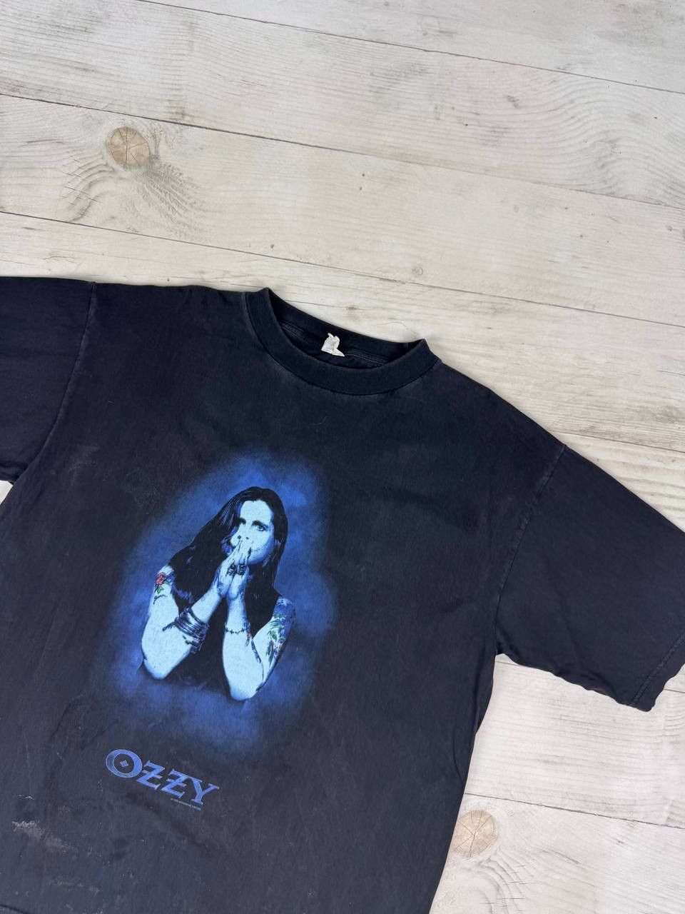 Ozzy Osbourne Vintage 1995 Ozzy Osbourne The Best Of British T Shirt Size US XL / EU 56 / 4 - 3 Thumbnail
