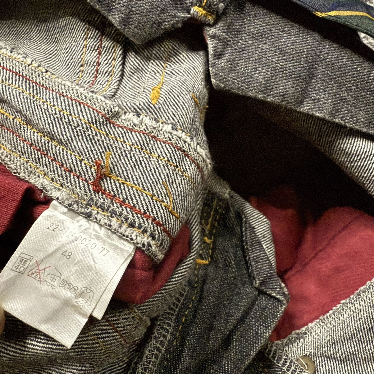 If Six Was Nine 🔥🔥🇯🇵 Vintage 90s Japanese LGB Bondage Strap Lace Denim Size US 31 - 15 Thumbnail