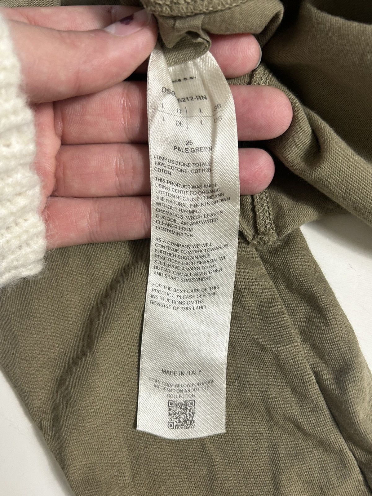 Rick Owens × Rick Owens Drkshdw Drkshdw Geometric Contour Longsleeve Size US L / EU 52-54 / 3 - 6 Thumbnail
