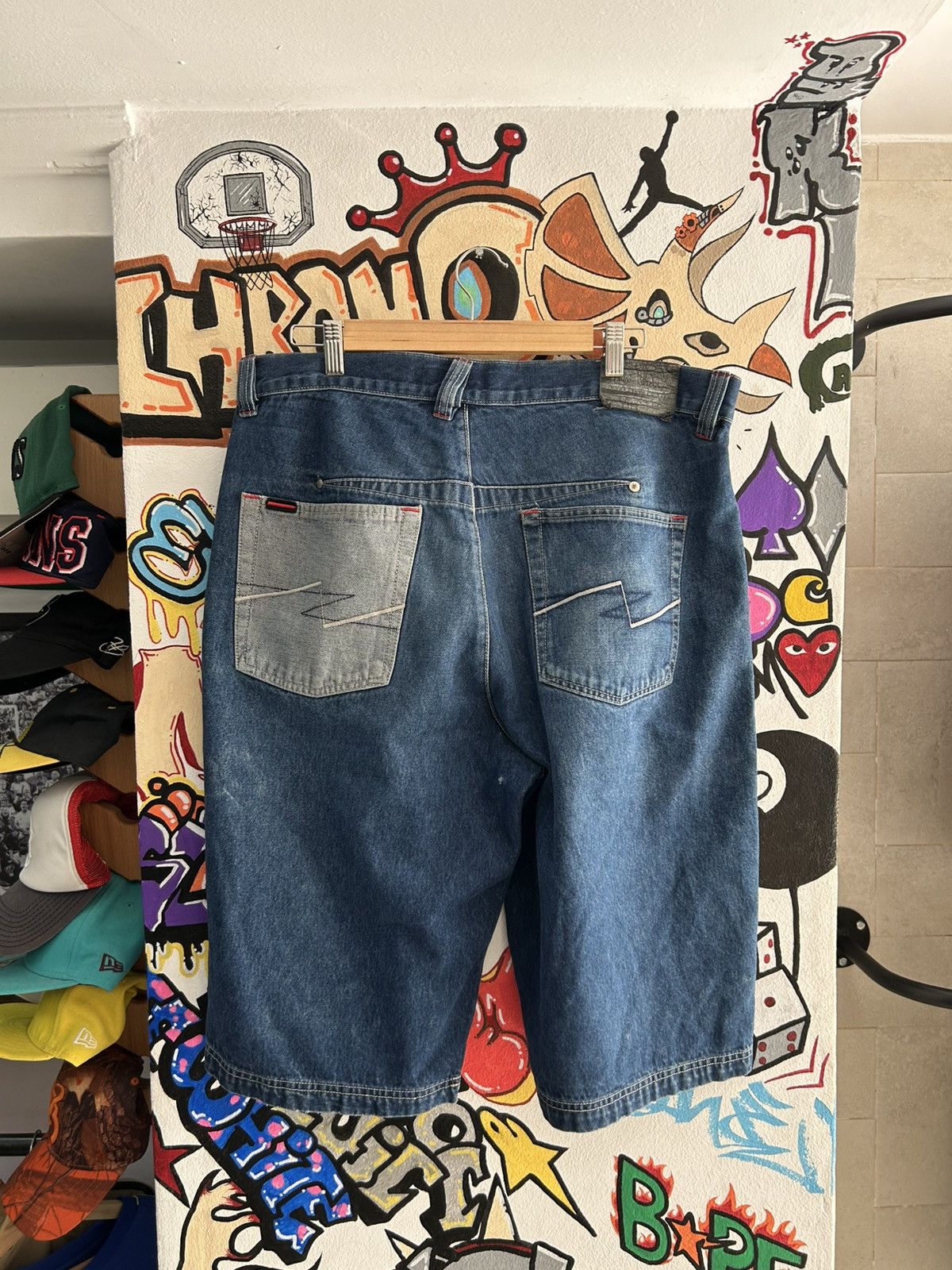 Fubu × Vintage Baggy Fubu Skater Jorts Size US 36 / EU 52 - 2 Thumbnail