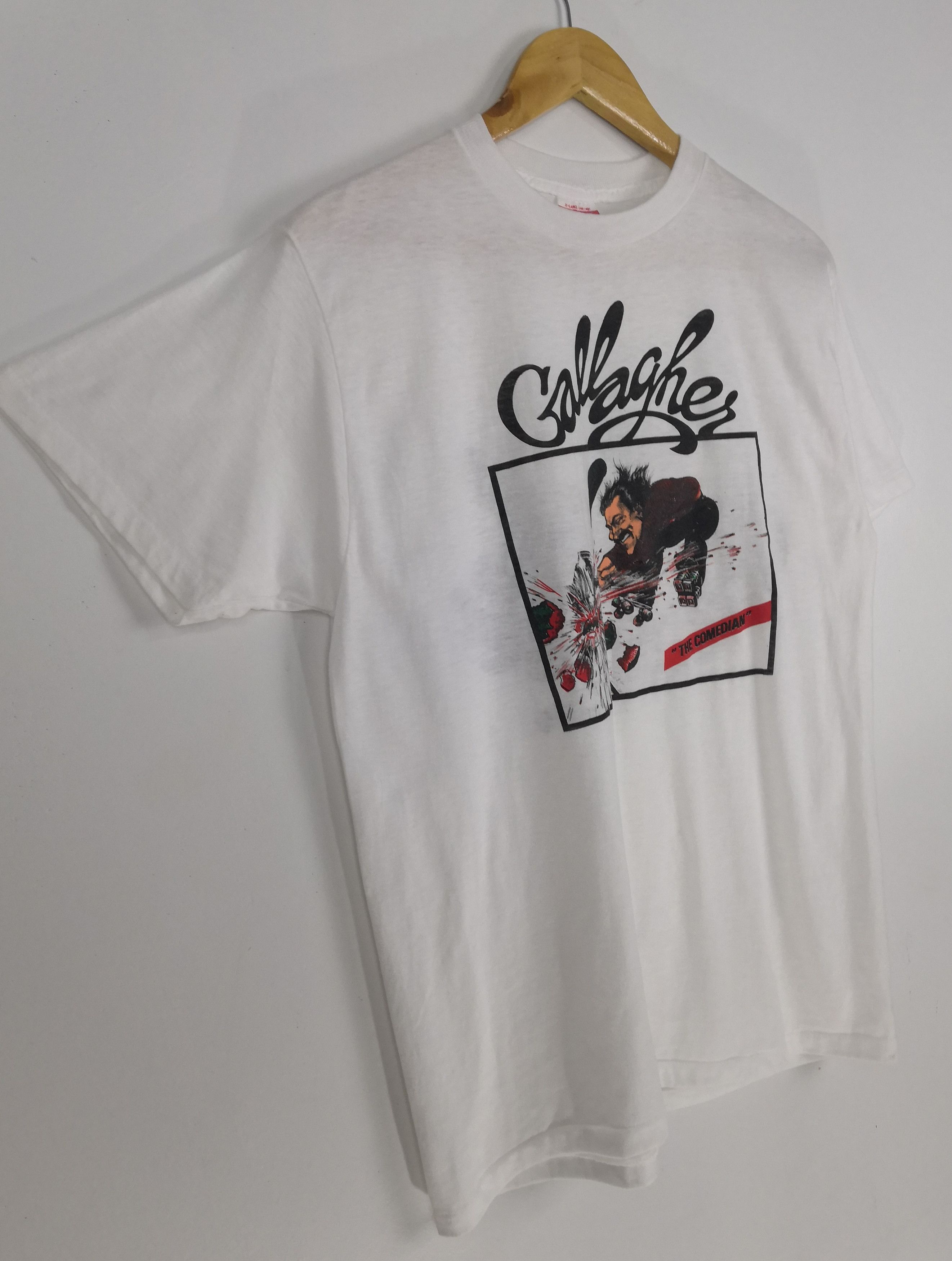Vintage Vintage 90s Gallagher The Comedian Movie Promo Tee Size US M / EU 48-50 / 2 - 4 Thumbnail