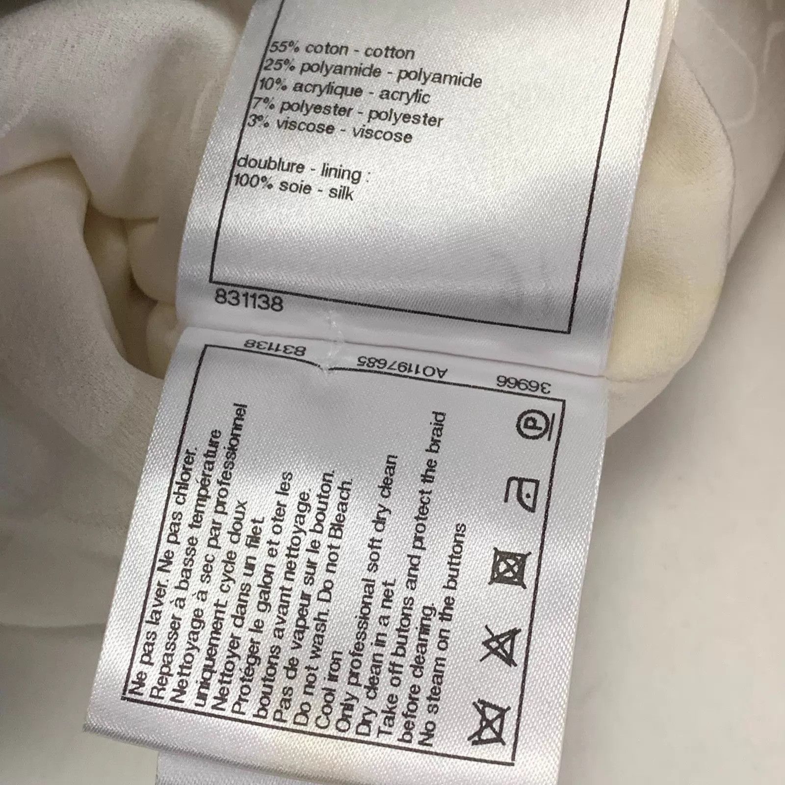 Chanel Chanel jacket 40 Size M / US 6-8 / IT 42-44 - 3 Thumbnail