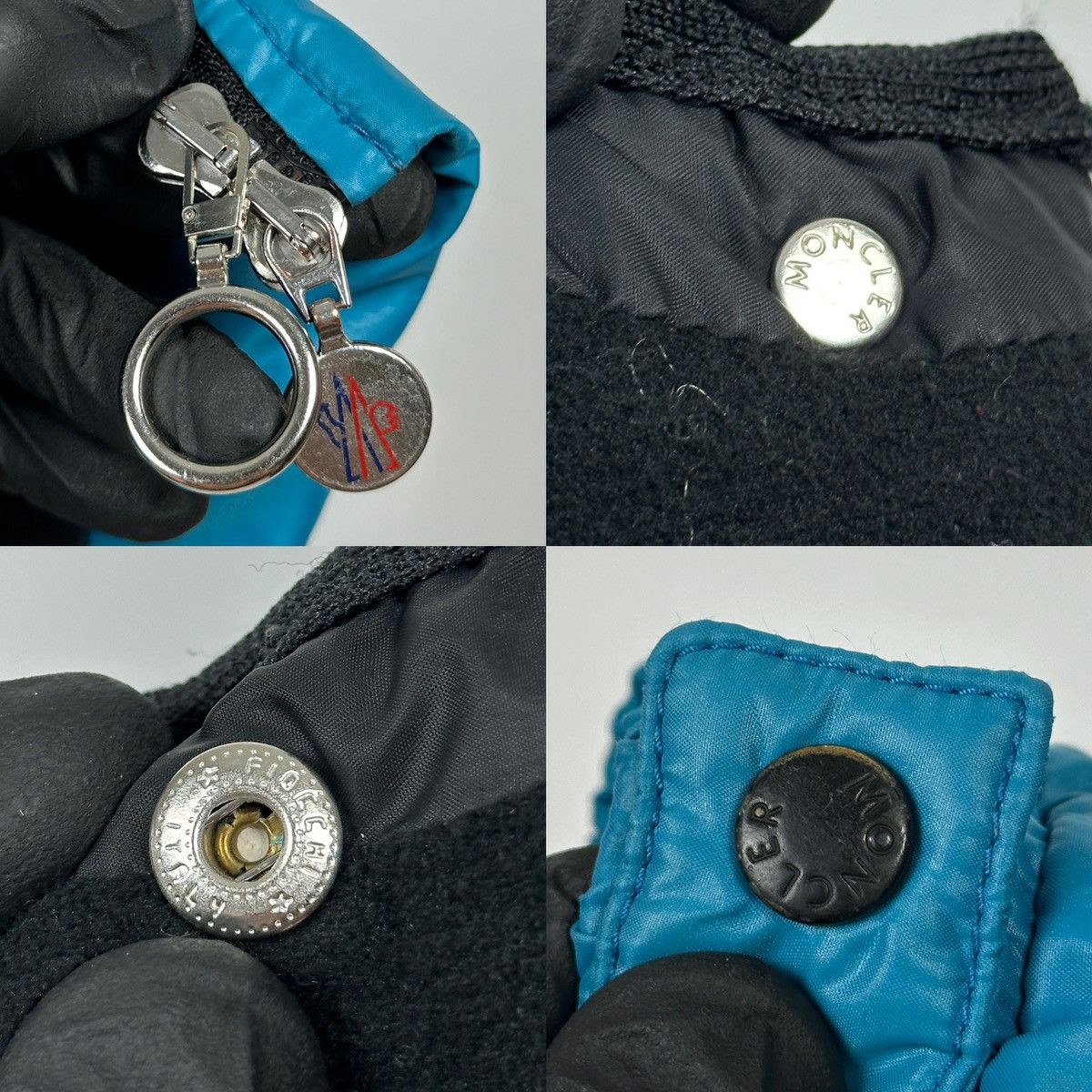 Moncler Moncler Badia Blue Hoodie Down Puffer Jacket Size M / US 6-8 / IT 42-44 - 24 Thumbnail