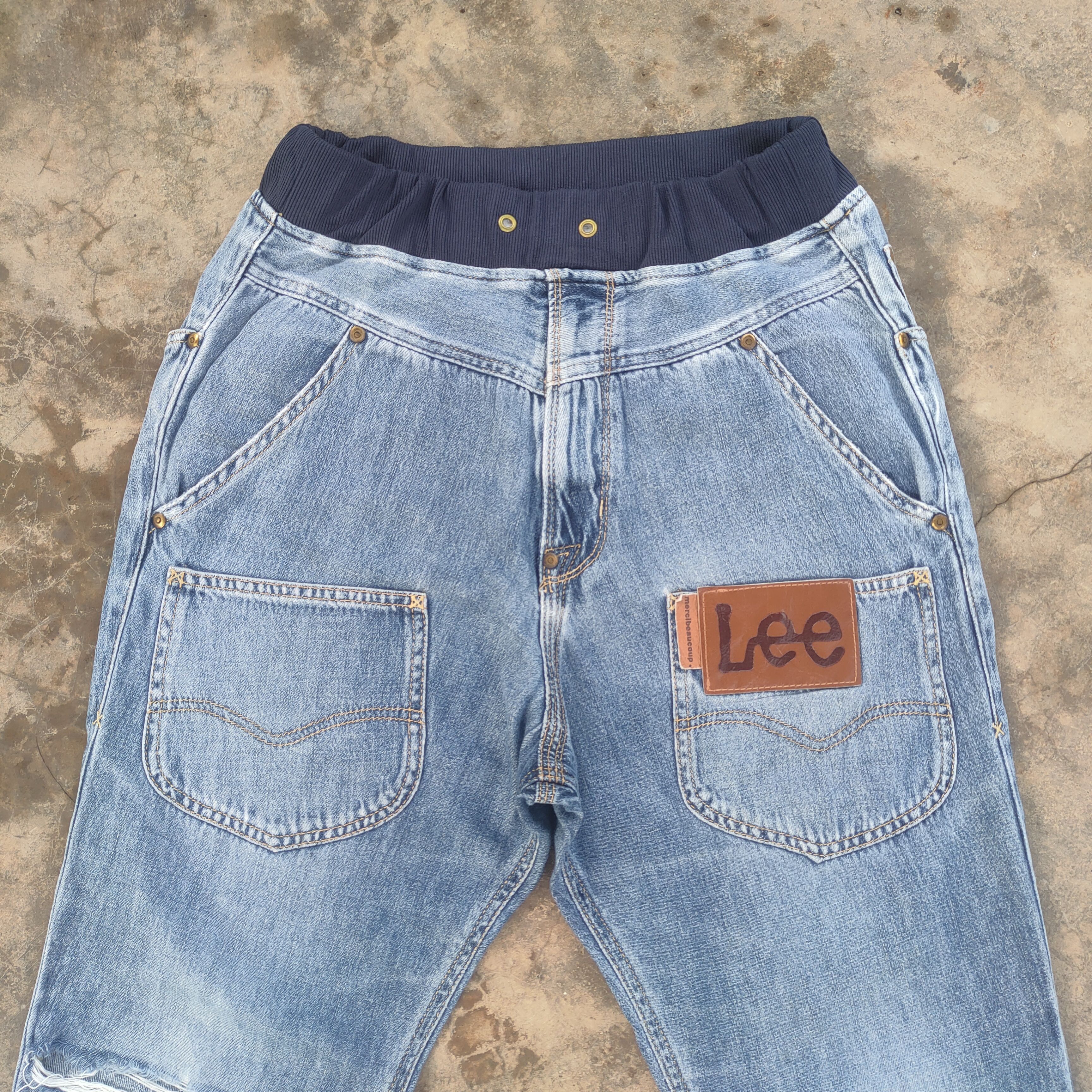 Issey Miyake × Lee × mercibeaucoup VTG MERCIBEAUCOUP x LEE BY ISSEY MIYAKE JEAN DENIM PANTS Size US 30 / EU 46 - 3 Thumbnail