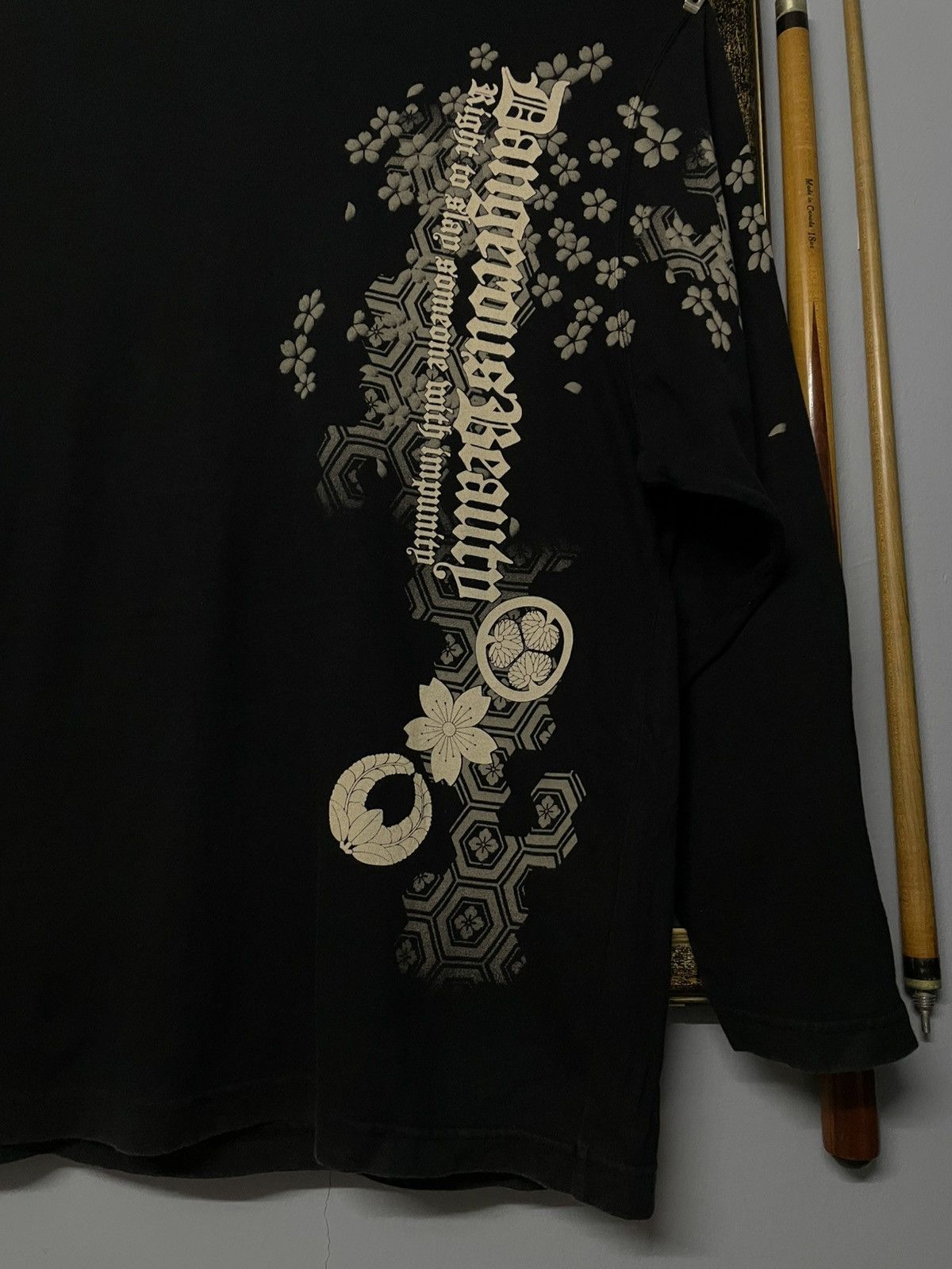 Designer × Japanese Brand × Vintage Vintage Japan Divine Retribution Dangerous Element Sukajan Size US XL / EU 56 / 4 - 9 Thumbnail