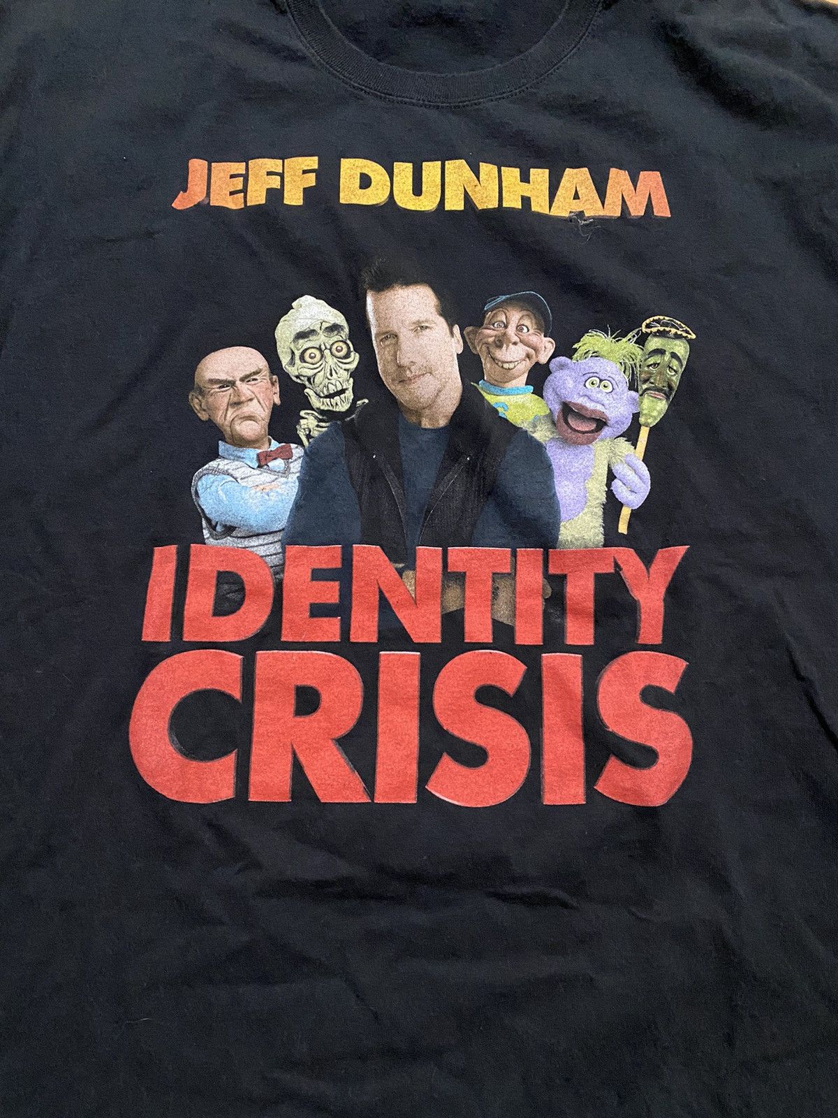 Vintage Vintage Jeff Dunham Identity Crisis Tour Shirt Size US XL / EU 56 / 4 - 2 Thumbnail