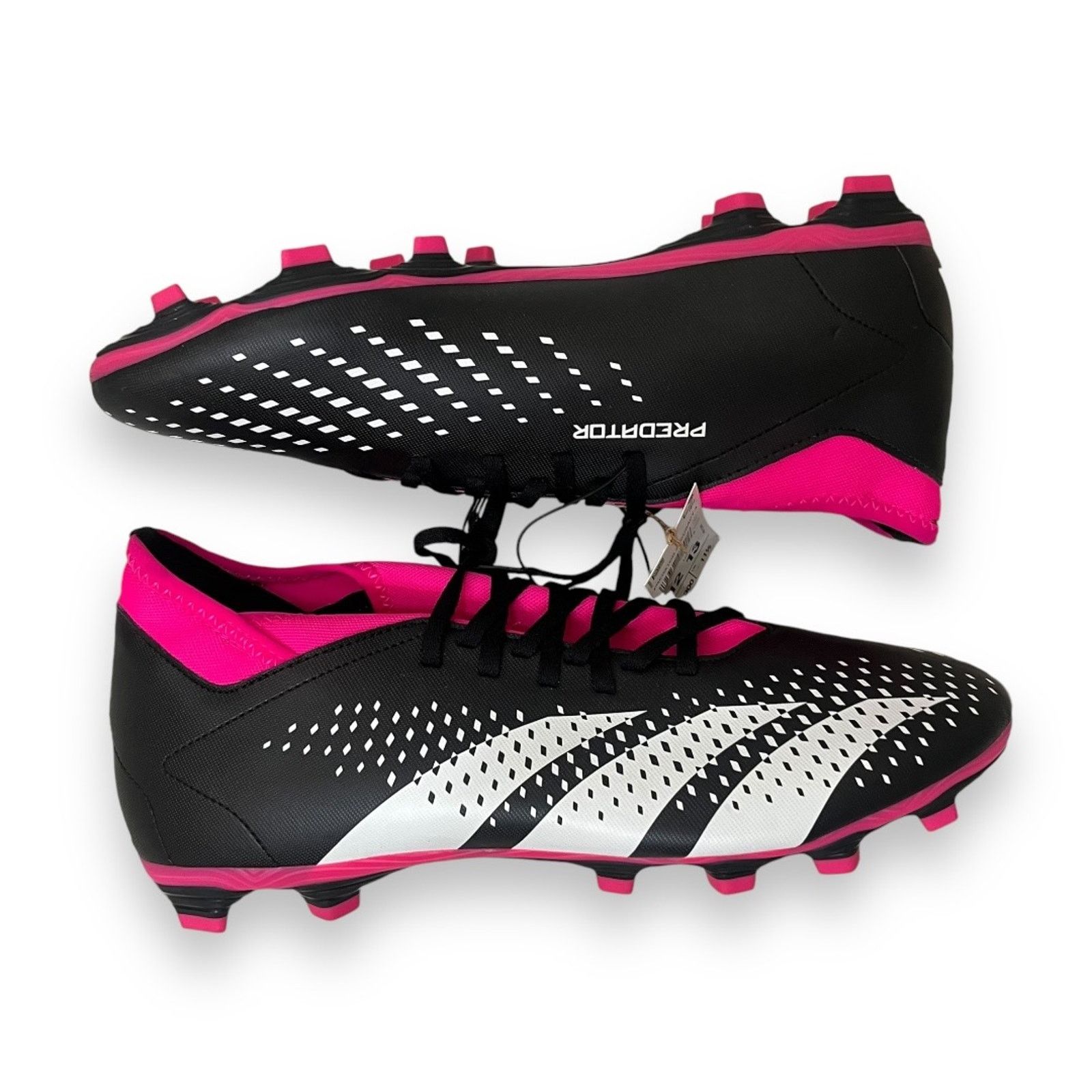 Adidas Adidas Predator Accuracy.4 FxG GW4600 soccer cleats NWOT Size US 12 / IT 42 - 3 Thumbnail