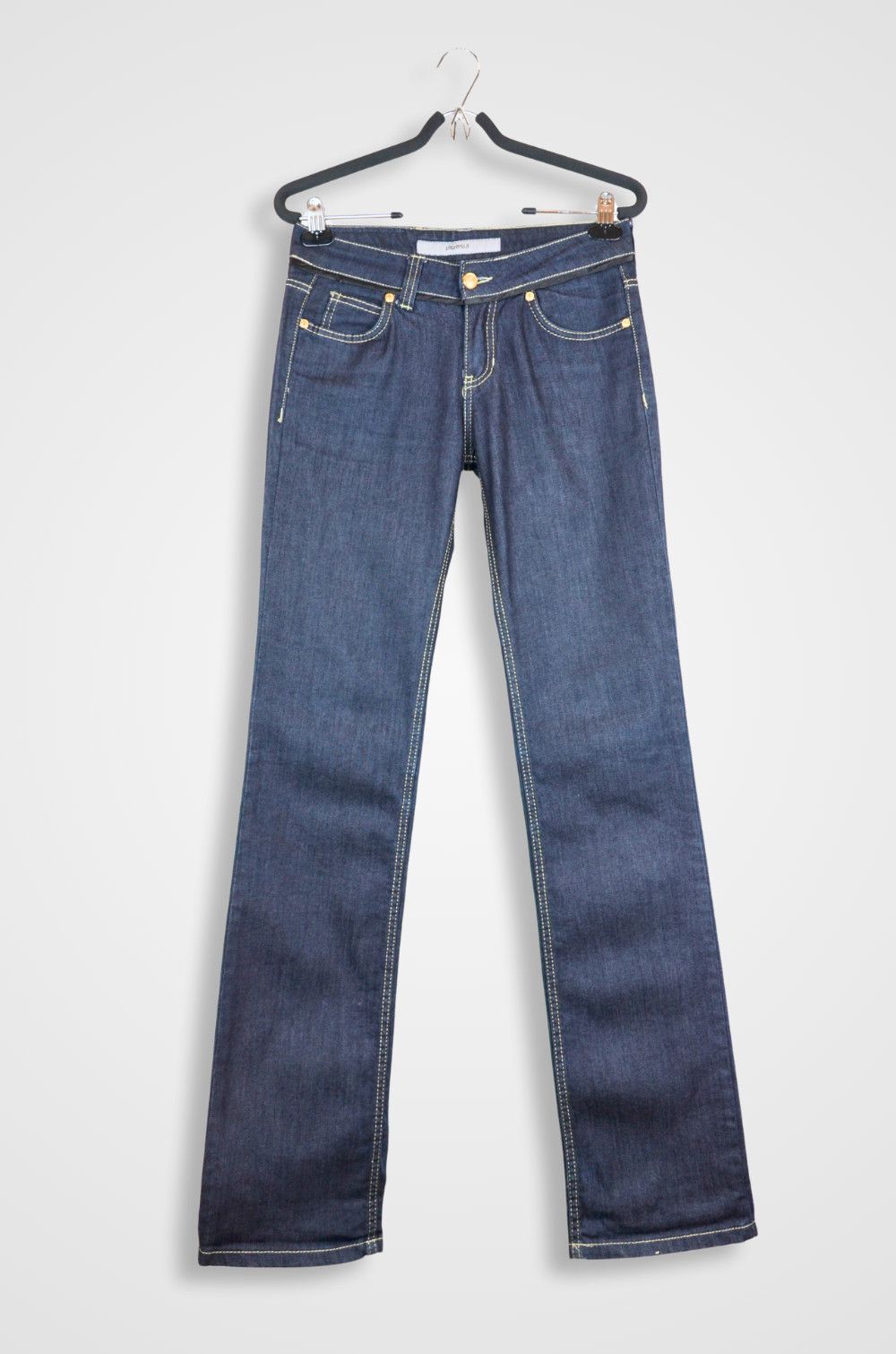 Karl Lagerfeld Lagerfeld Straight-Leg Jeans – Size 28x34 (Made in Italy) Size 28" / US 6 / IT 42 - 1 Thumbnail