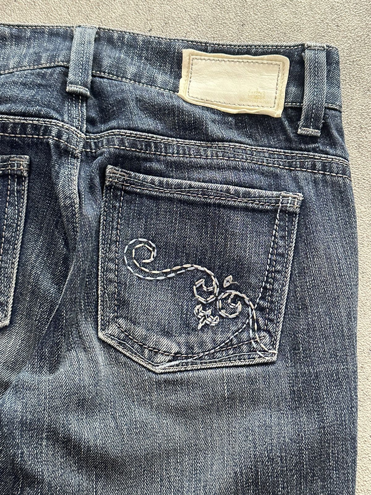 Tornado Mart 2000s Japanese Brappers Flared Washed Denim Jeans Lgb Size US 26 / EU 42 - 8 Thumbnail