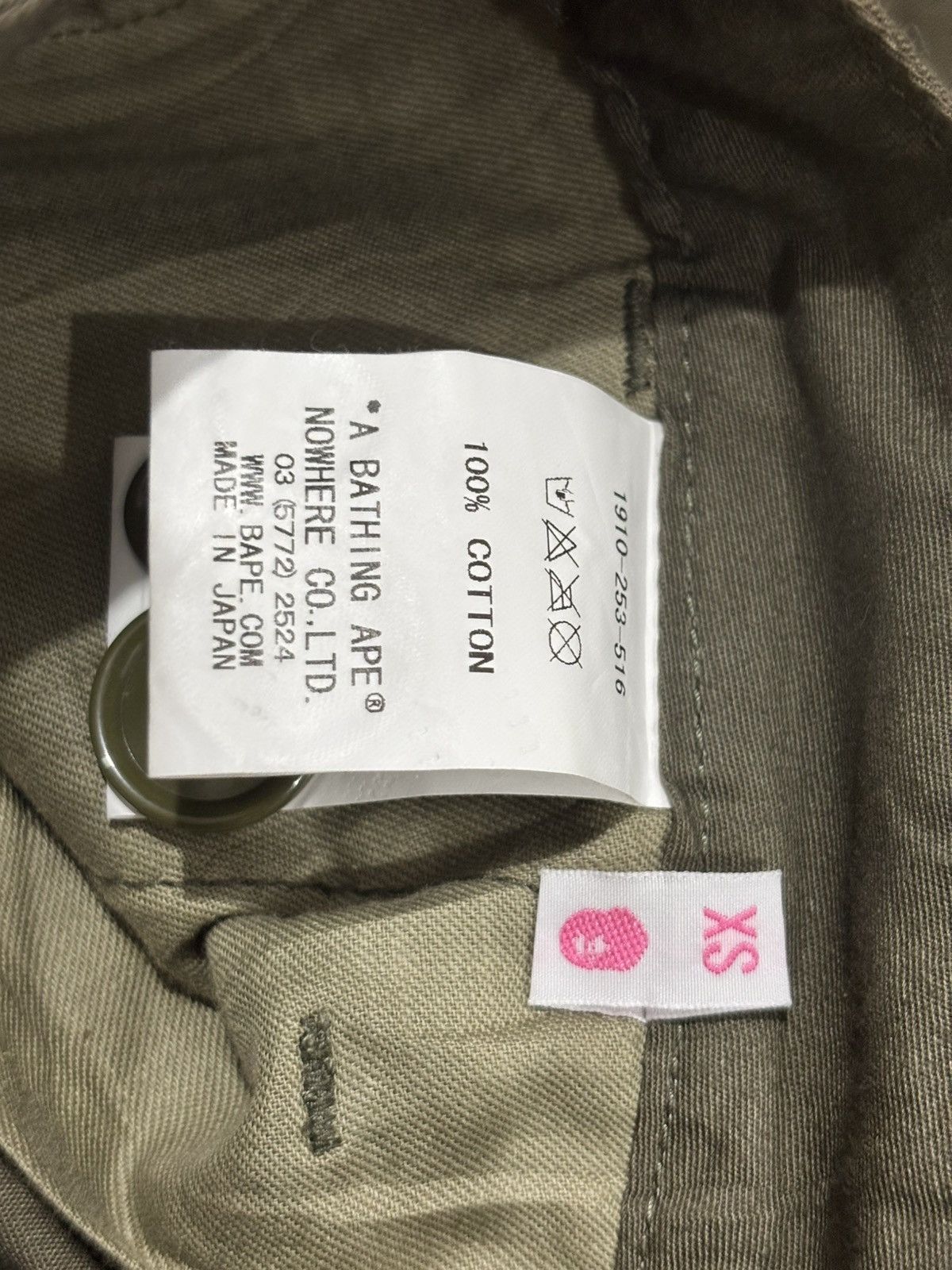 Bape Bape by A Bathing Ape Pleated Chino Trousers Size 30" / US 8 / IT 44 - 4 Thumbnail