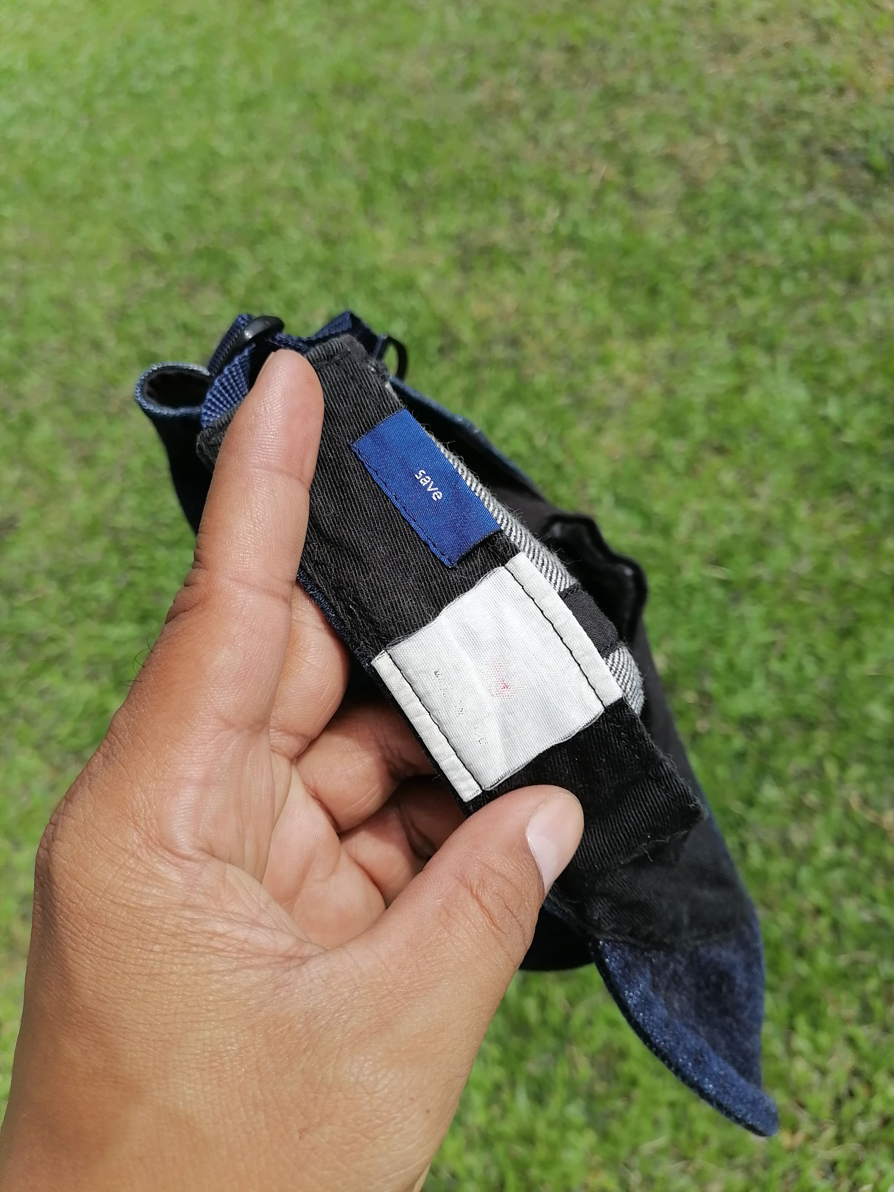 Indigo × Japanese Brand Save Japan Made Indigo Dyed Denim Cap Size ONE SIZE - 6 Thumbnail