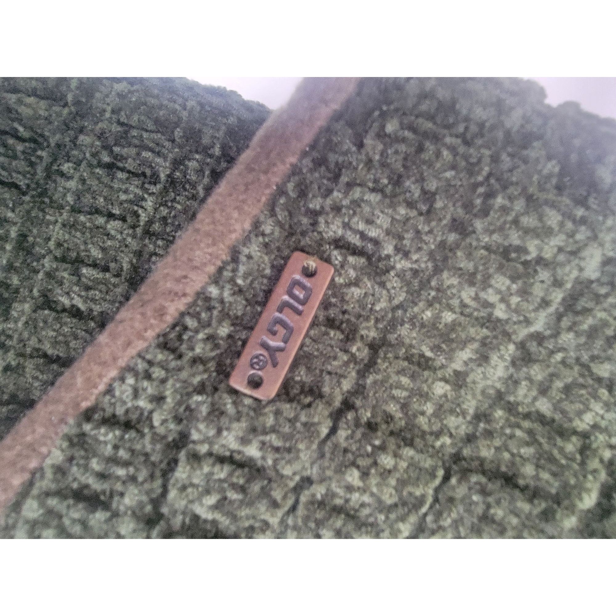 Other Olgy Green Knit Beanie & Scarf Set With Fleece Lining For Co Size ONE SIZE - 3 Thumbnail